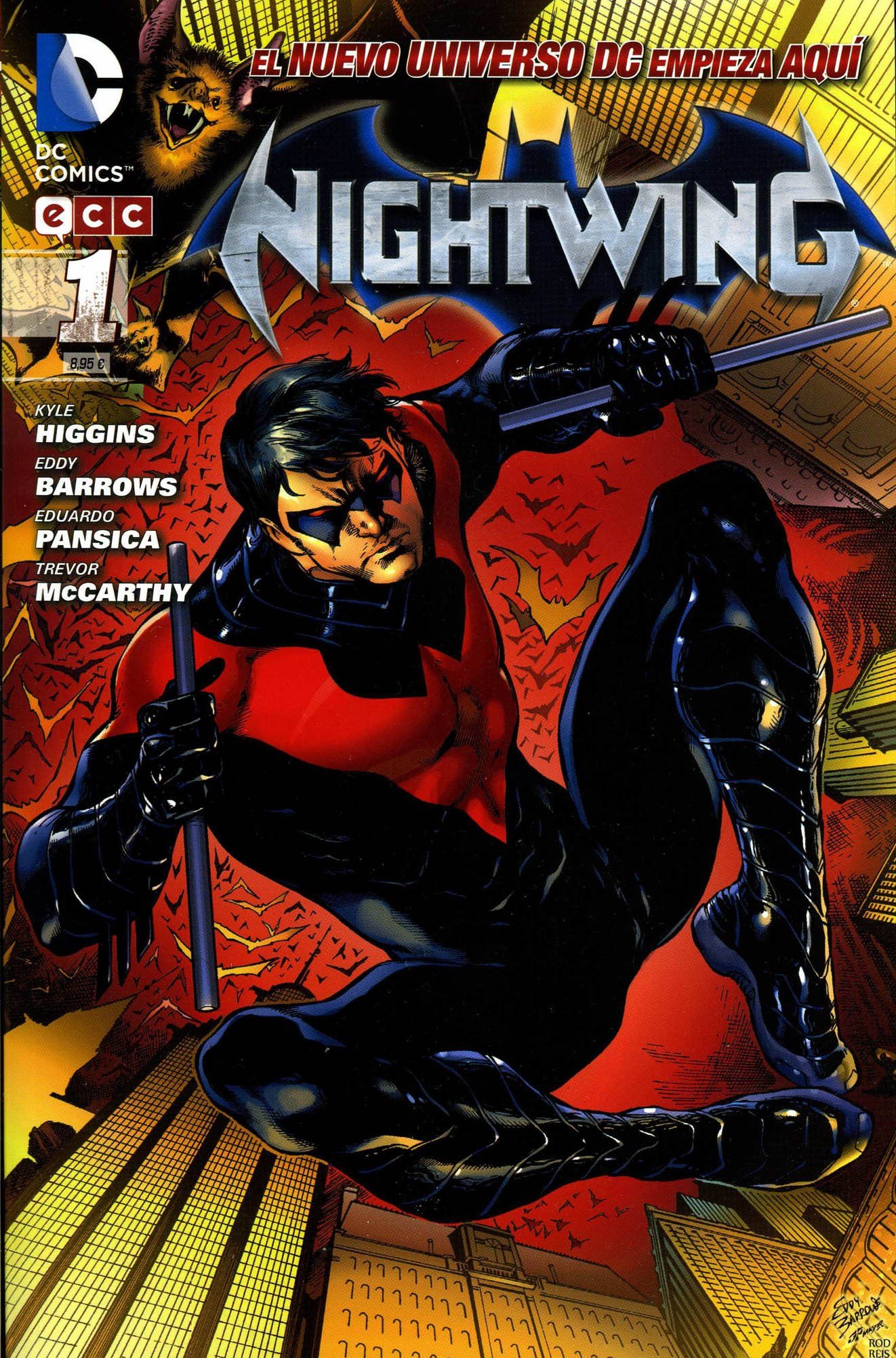 Portada ampliada de NIGHTWING