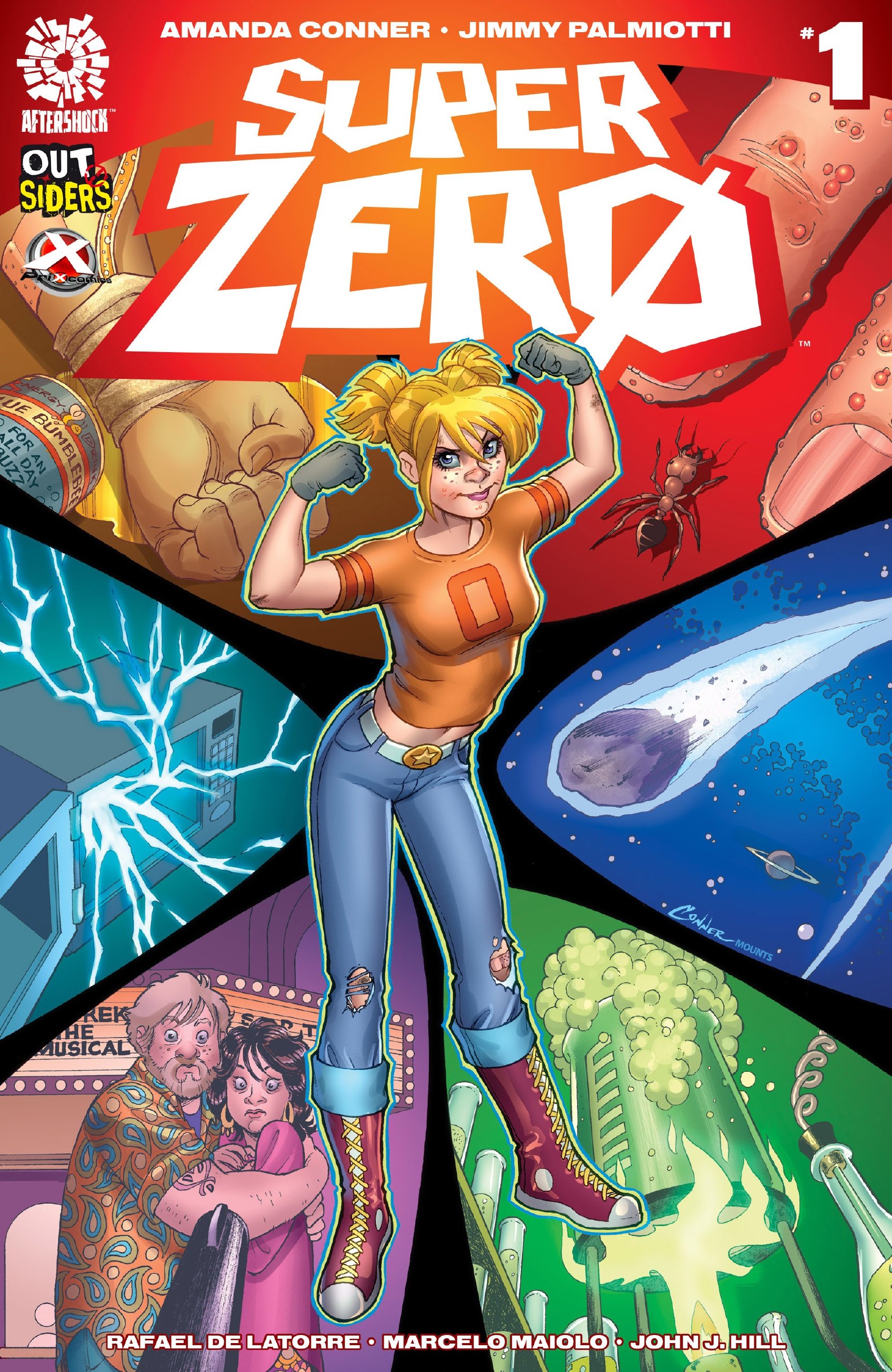Portada ampliada de SUPER ZERO