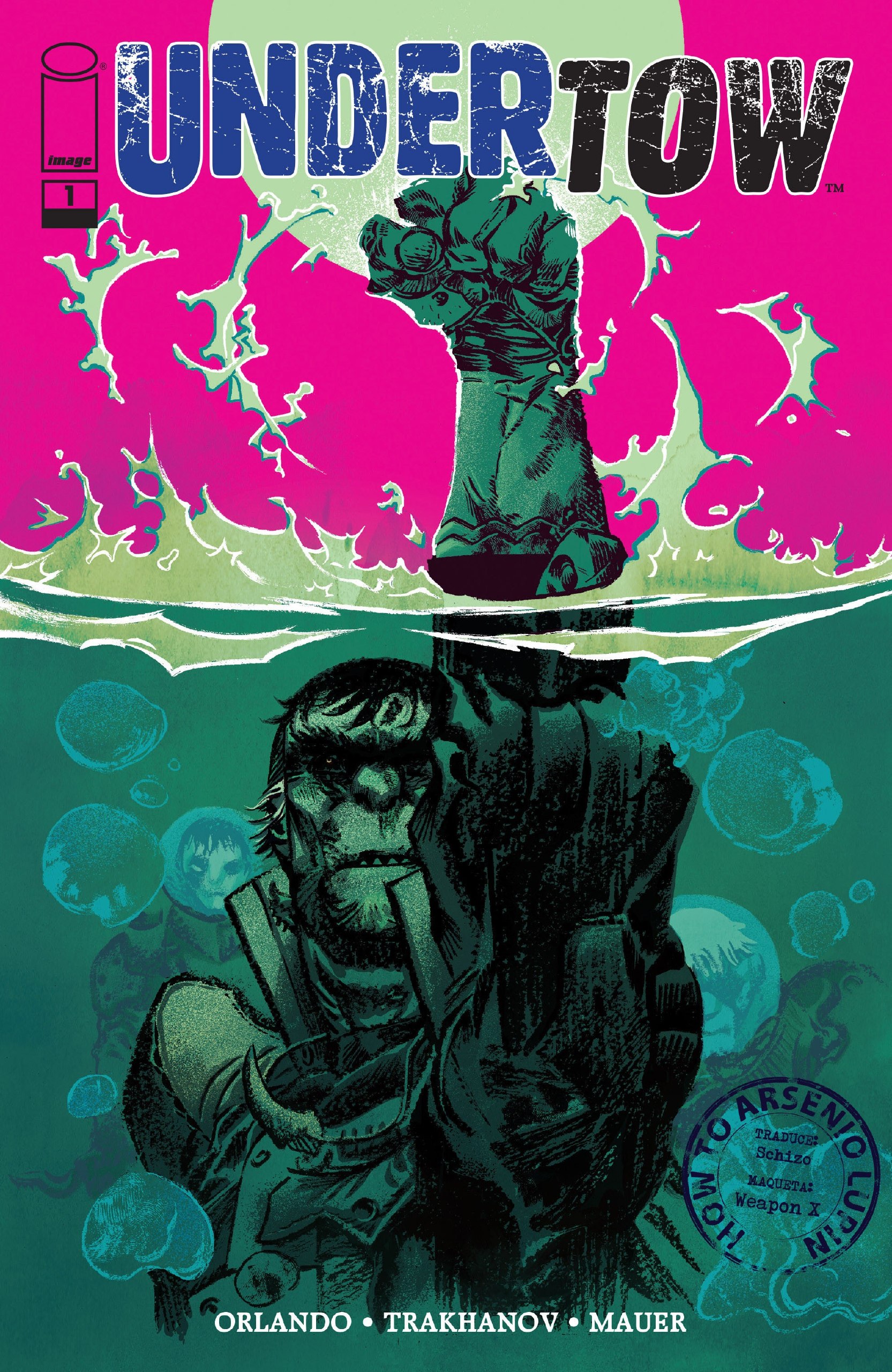 Portada ampliada de Undertow