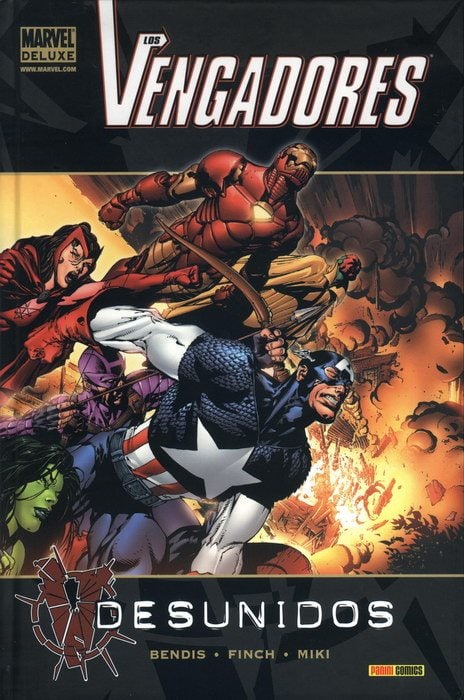 Portada ampliada de LOS VENGADORES