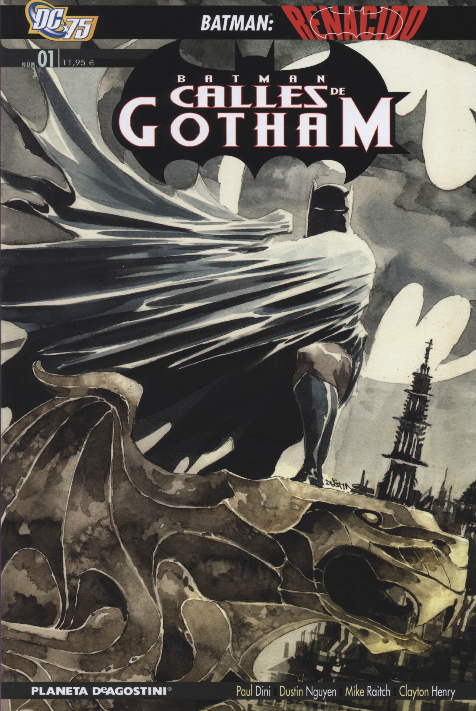 Portada ampliada de BATMAN: CALLES DE GOTHAM