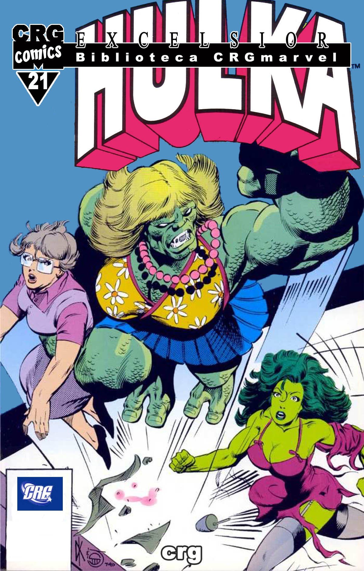 Portada ampliada de HULK