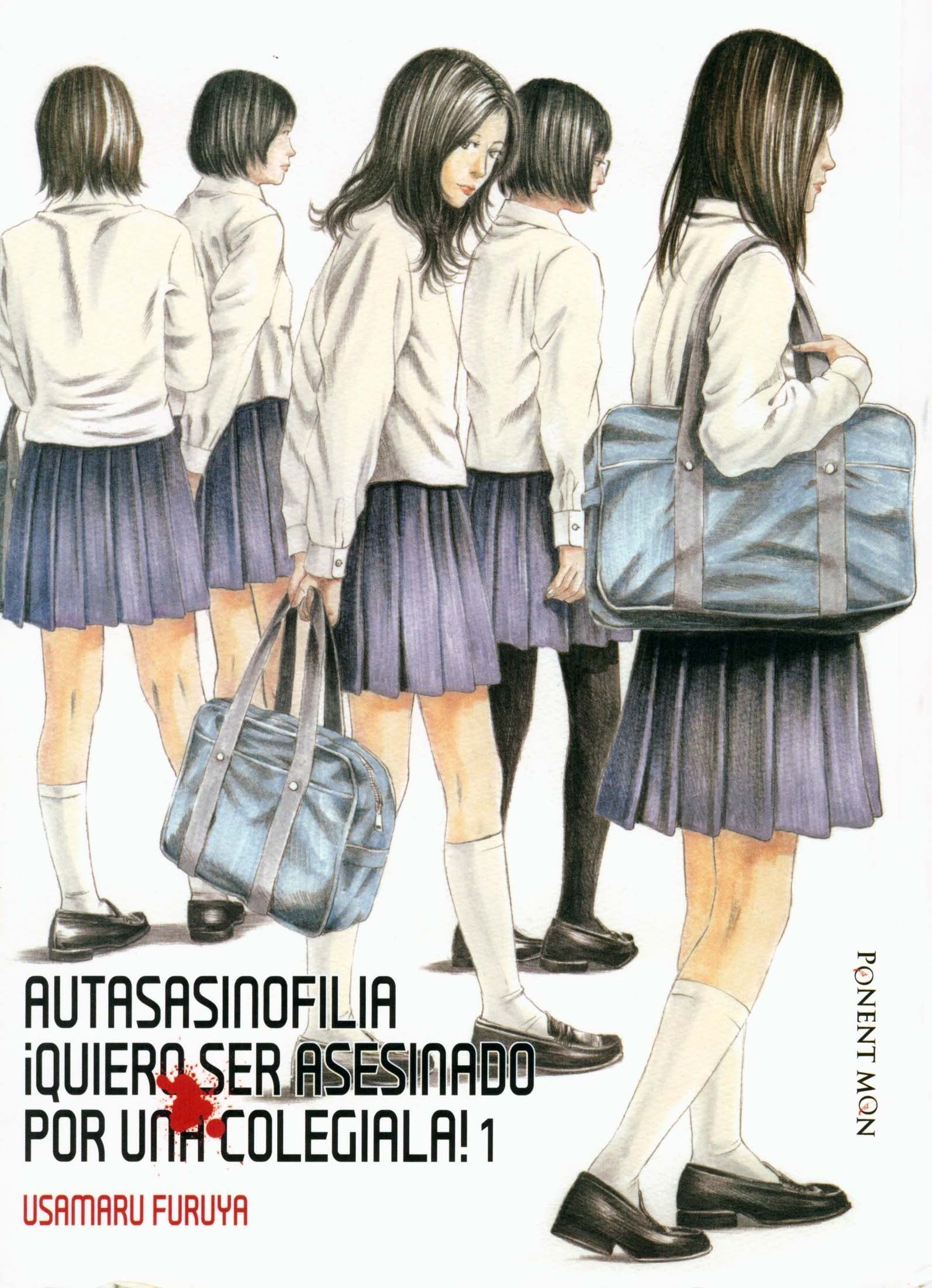 Portada ampliada de AUTASASINOFILIA ¡QUIERO SER ASESINADO POR UNA COLEGIALA!