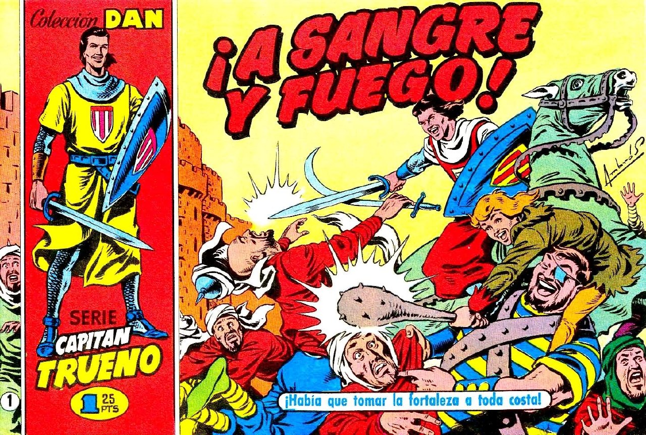 Portada ampliada de ¡A SANGRE Y FUEGO!