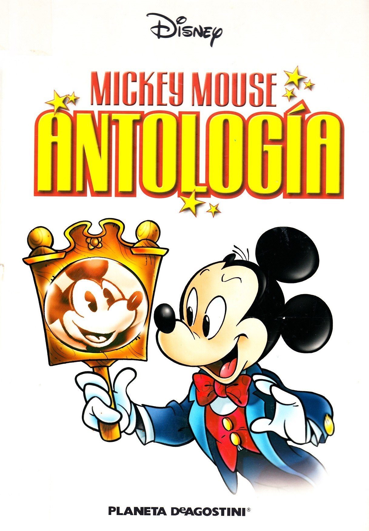 Portada ampliada de MICKEY MOUSE ANTOLOGÍA