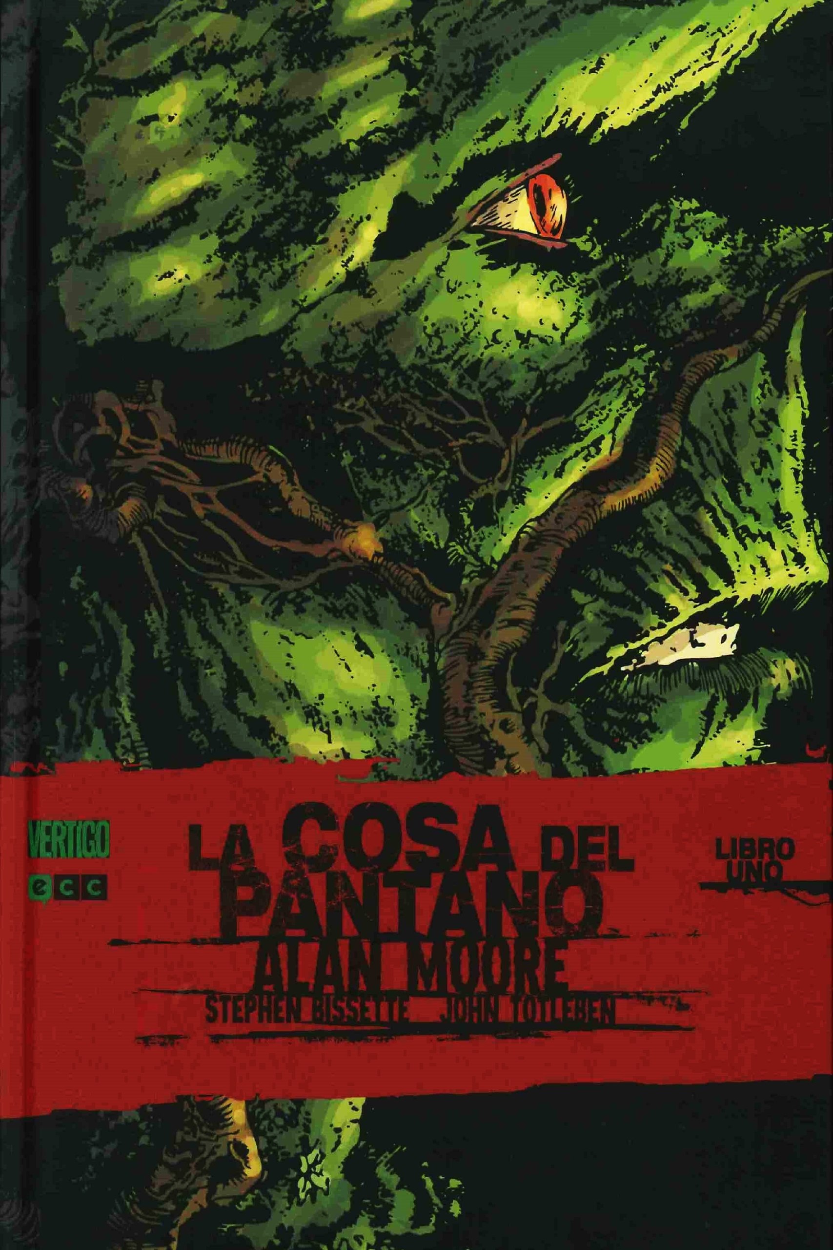Portada ampliada de La Cosa del Pantano
