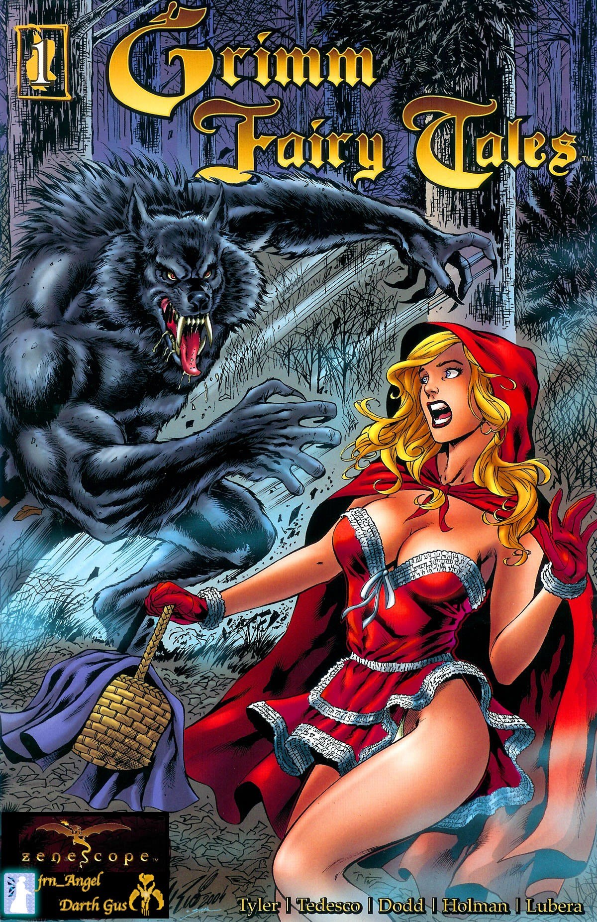Portada ampliada de Grimm Fairy Tales