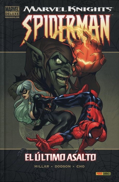 Portada ampliada de MARVEL KNIGHTS SPIDERMAN EL ÚLTIMO ASALTO