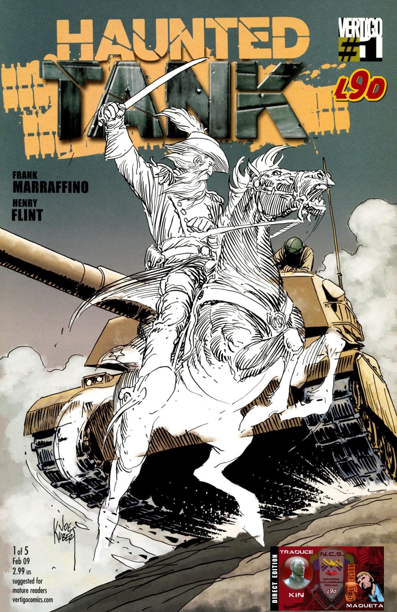 Portada ampliada de Haunted Tank