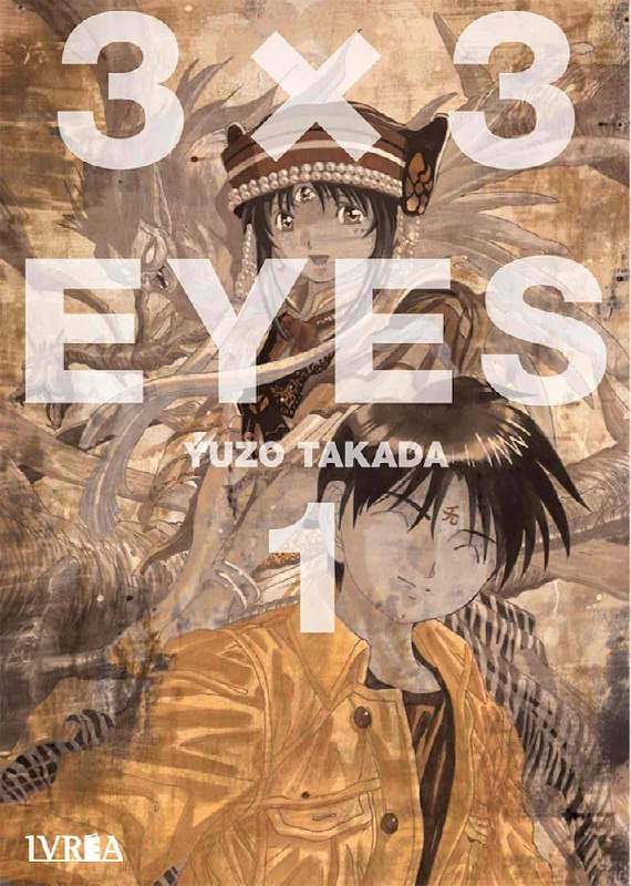 Portada ampliada de 3x3 EYES