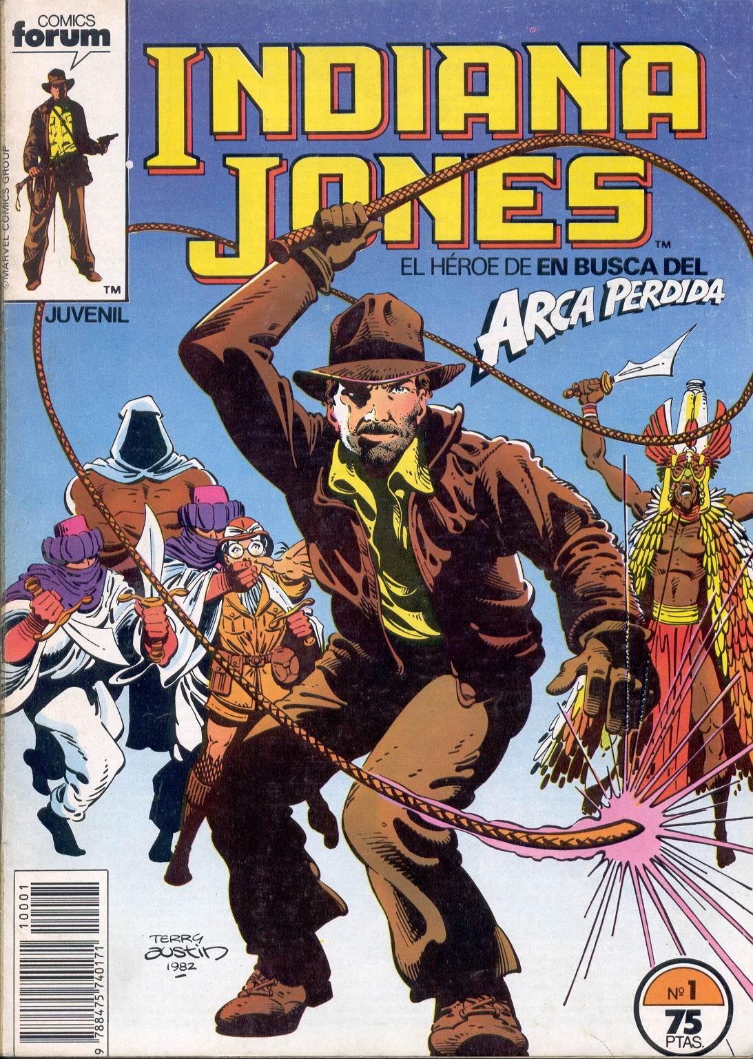 Portada ampliada de INDIANA JONES