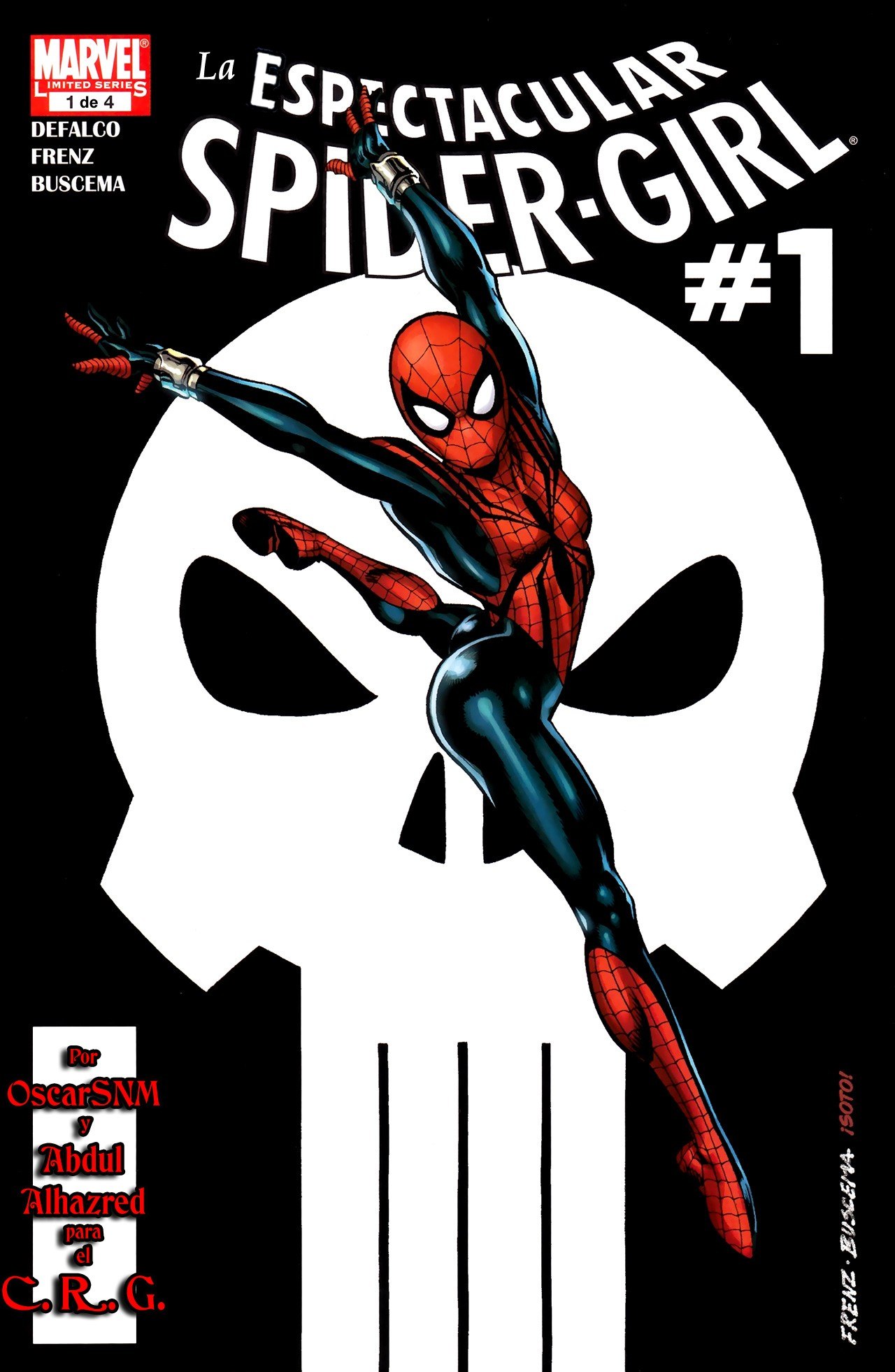 Portada ampliada de La Espectacular Spider-Girl #