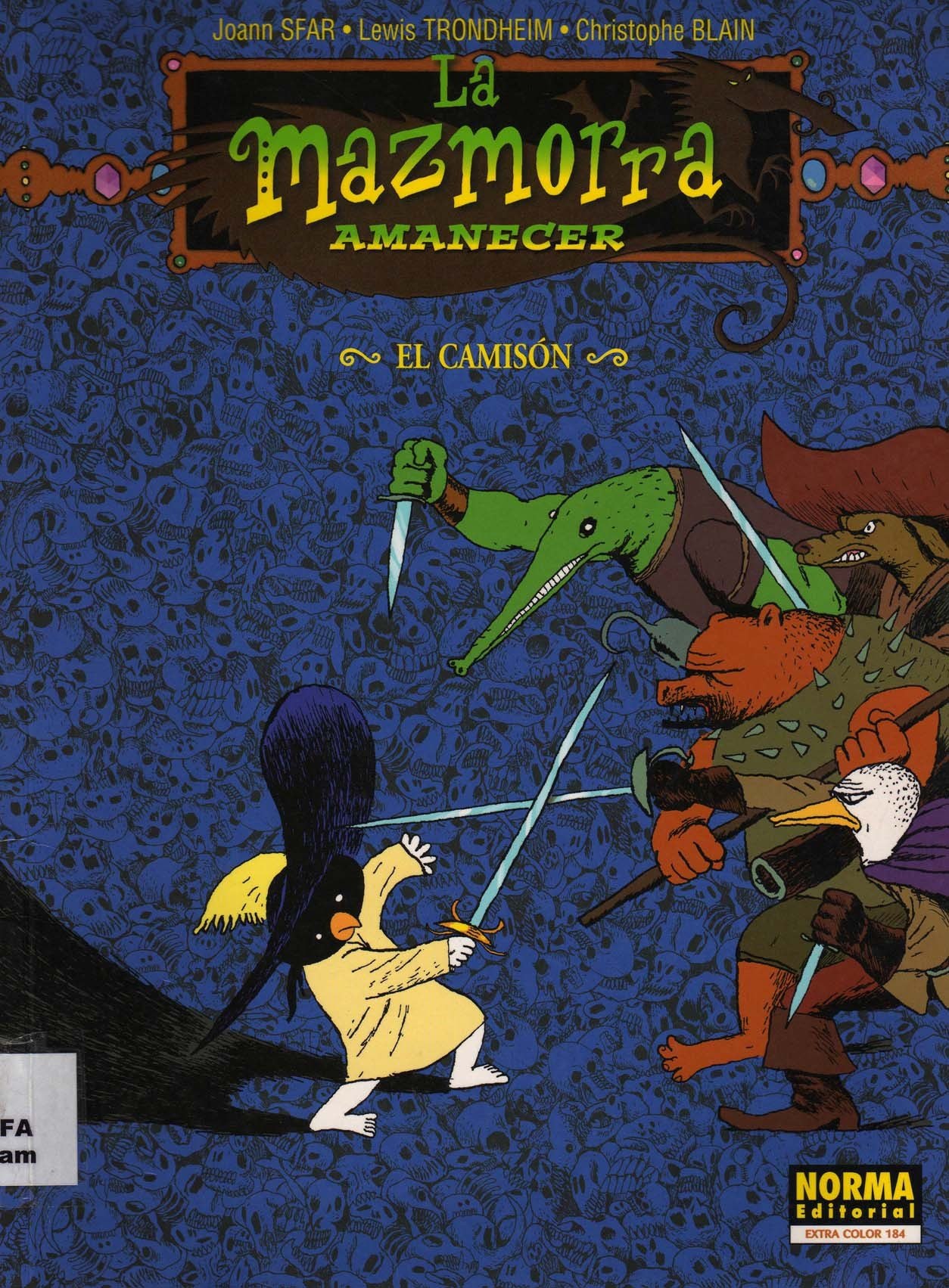 Portada ampliada de La Mazmorra Amanecer