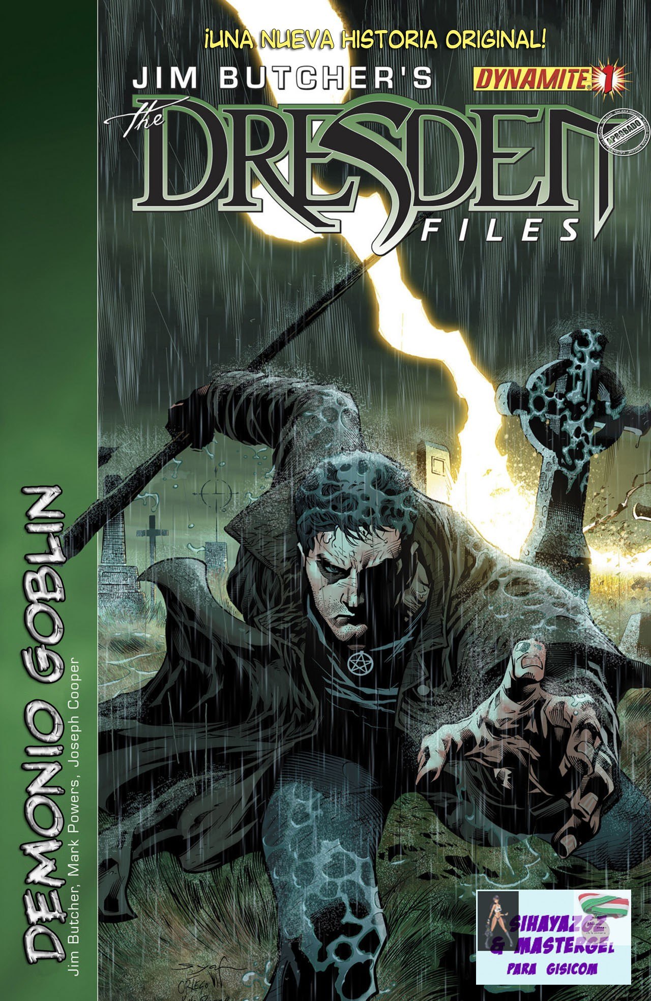 Portada ampliada de Dresden Files