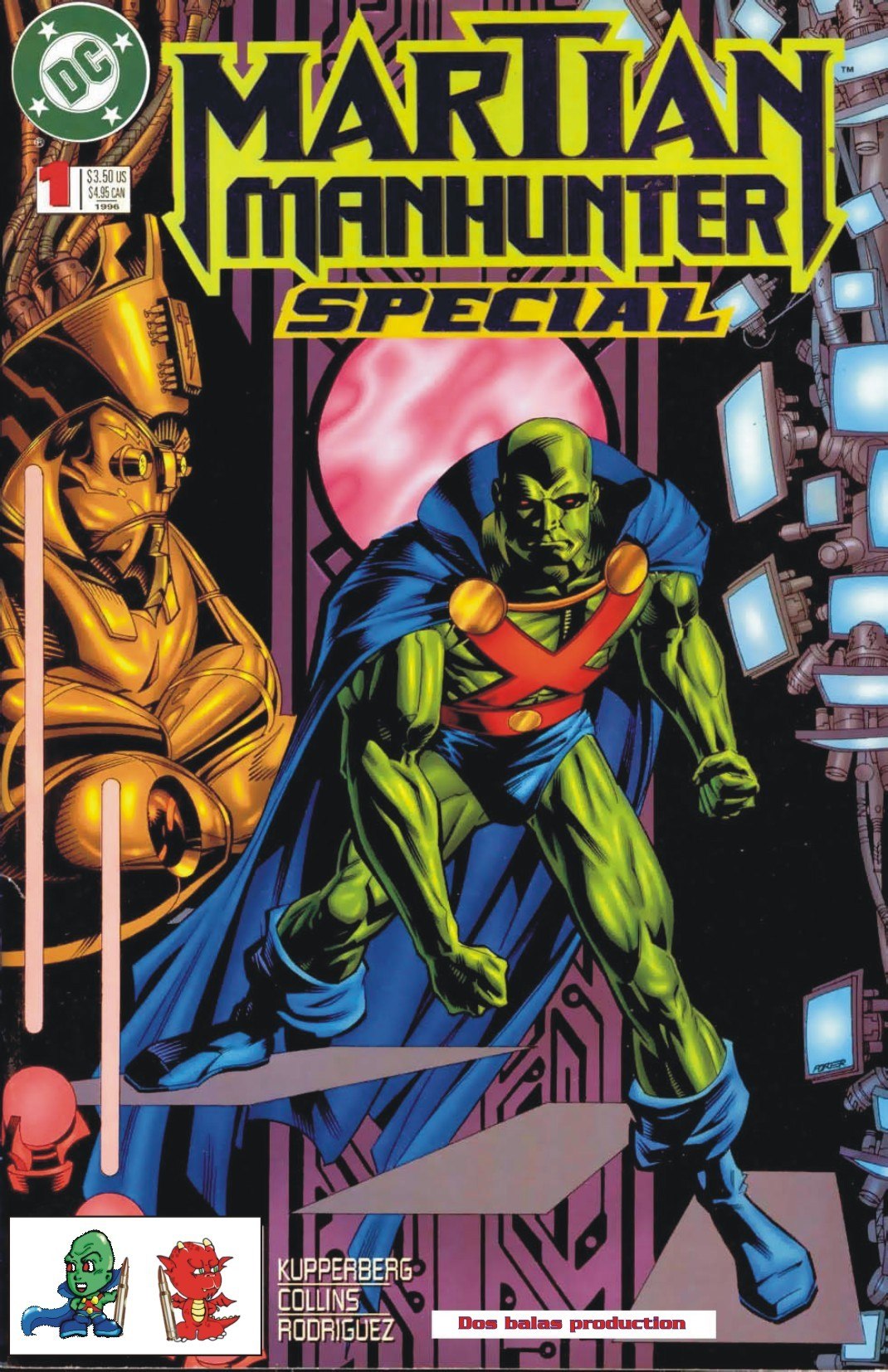Portada ampliada de MARTIAN MANHUNTER SPECIAL
