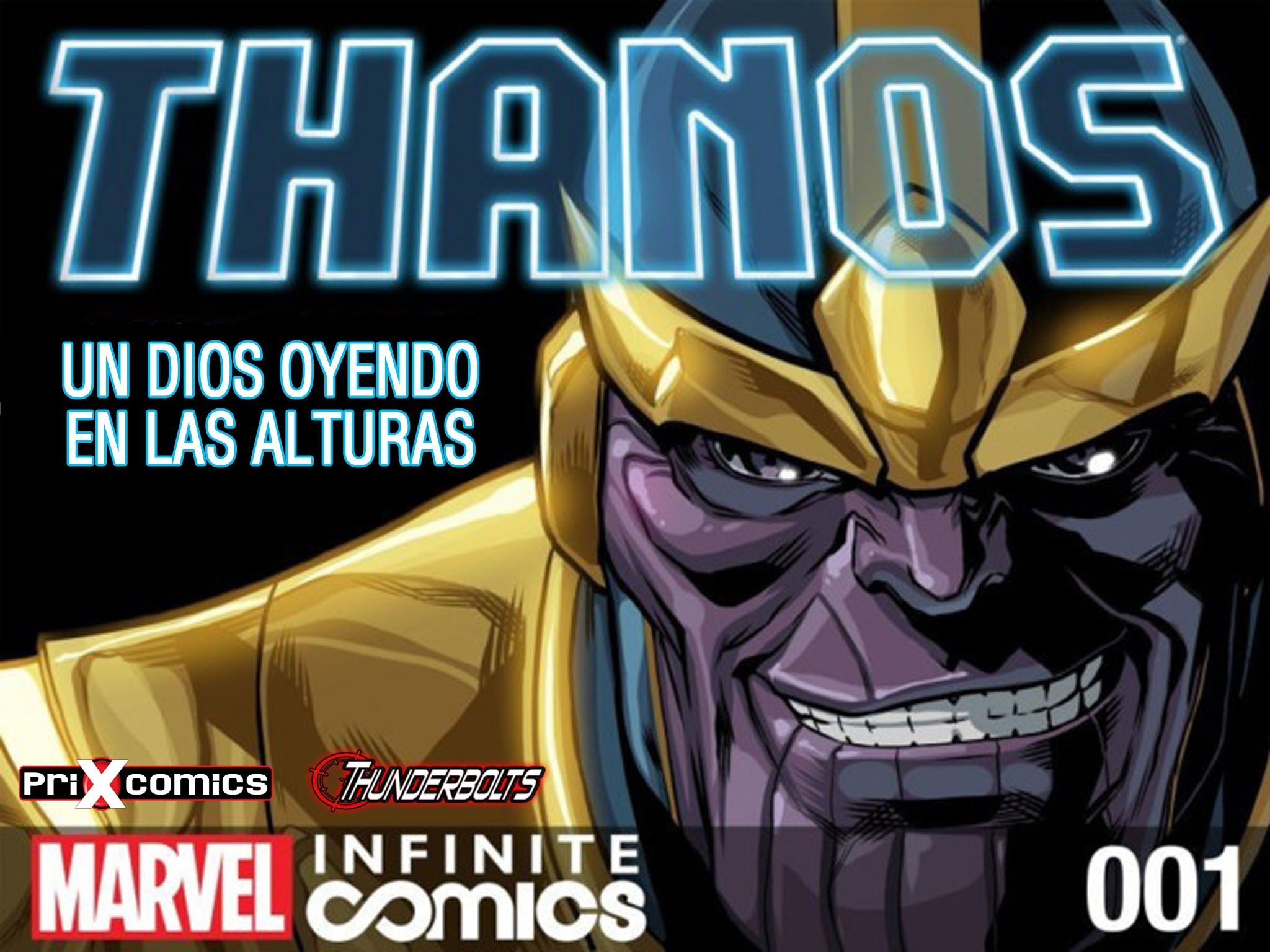 Portada ampliada de THANOS