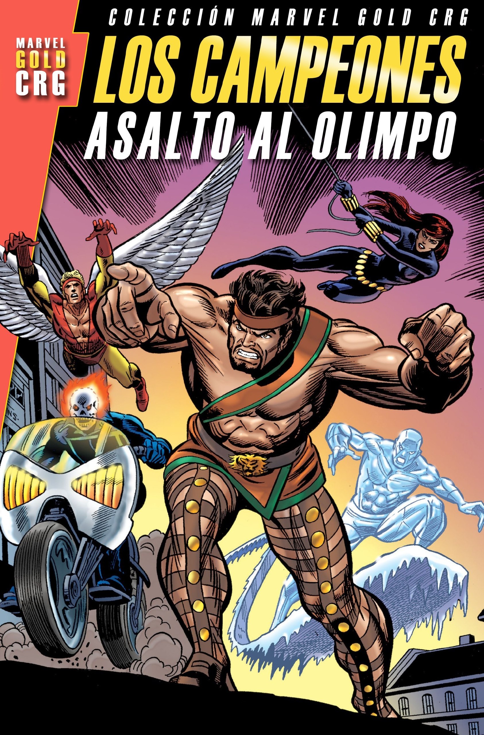 Portada ampliada de LOS CAMPEONES ASALTO AL OLIMPO