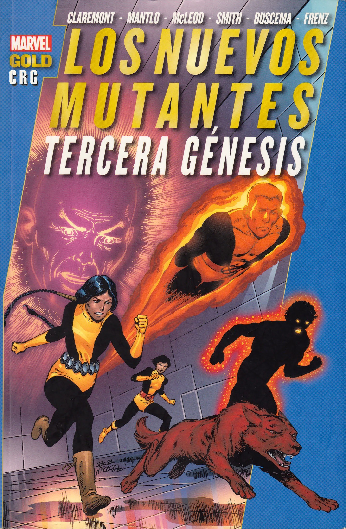 Portada ampliada de LOS NUEVOS MUTANTES TERCERA GENESIS