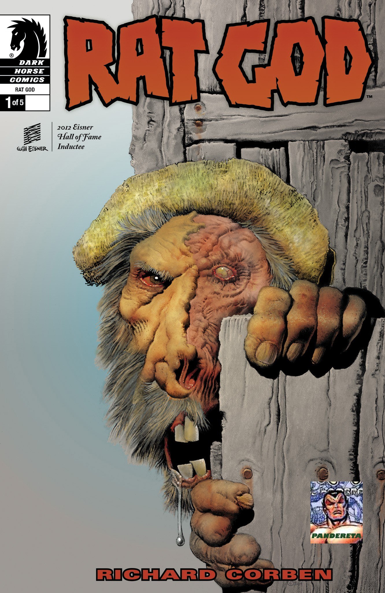 Portada ampliada de RAT GOD