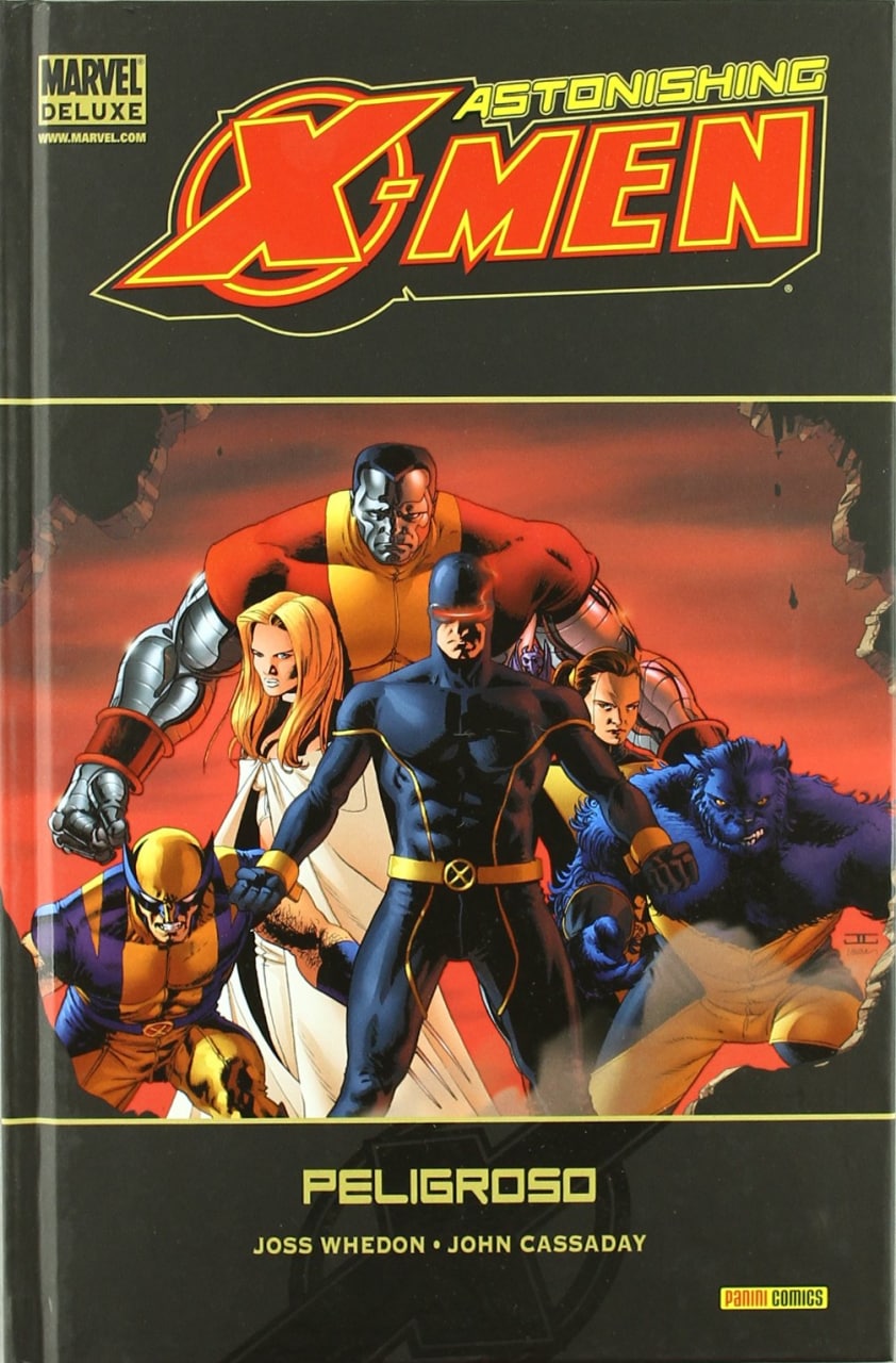Portada ampliada de ASTONISHING X-MEN