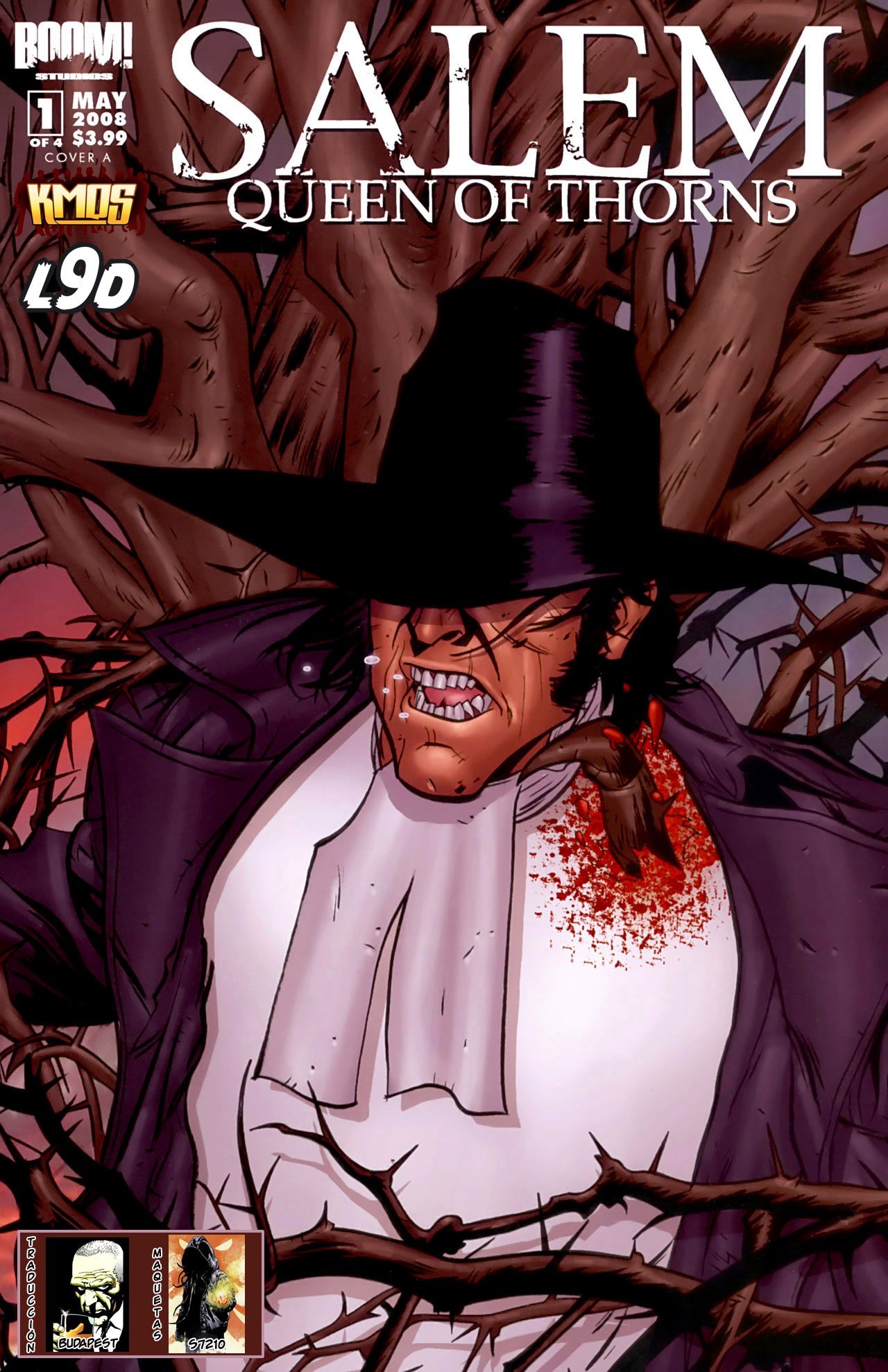 Portada ampliada de SALEM QUEEN OF THORNS