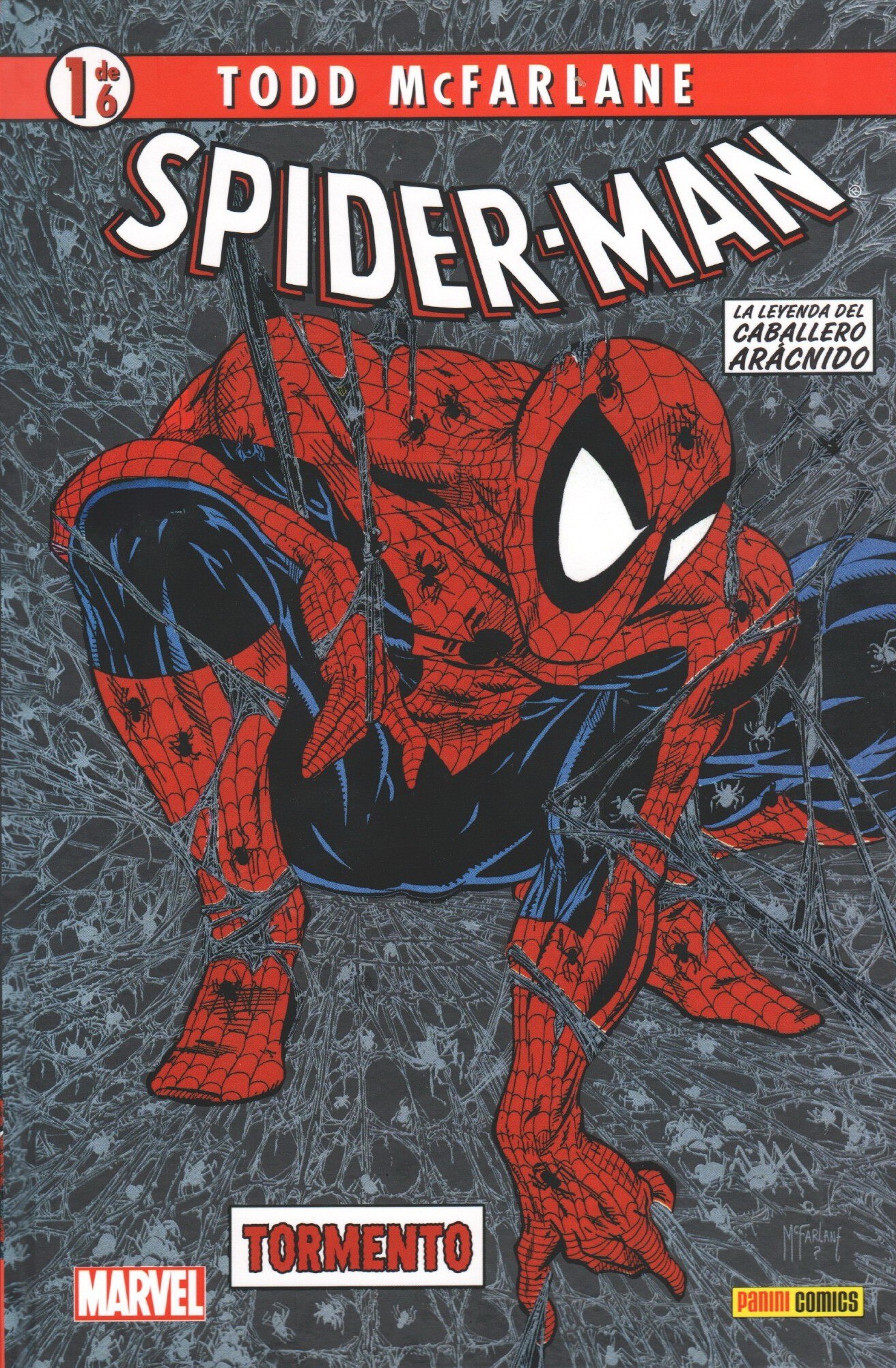 Portada ampliada de SPIDER-MAN