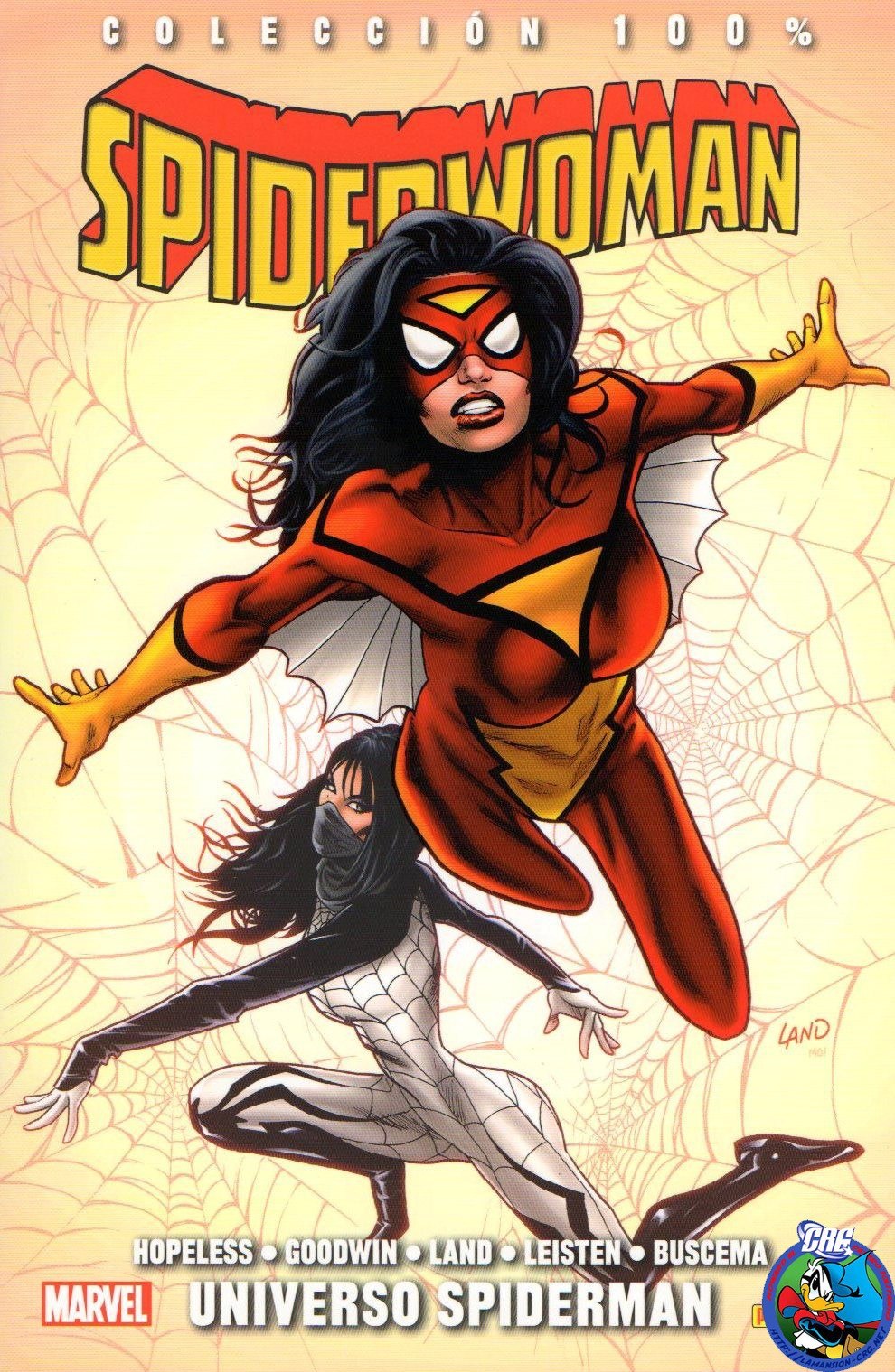 Portada ampliada de SPIDERWOMAN