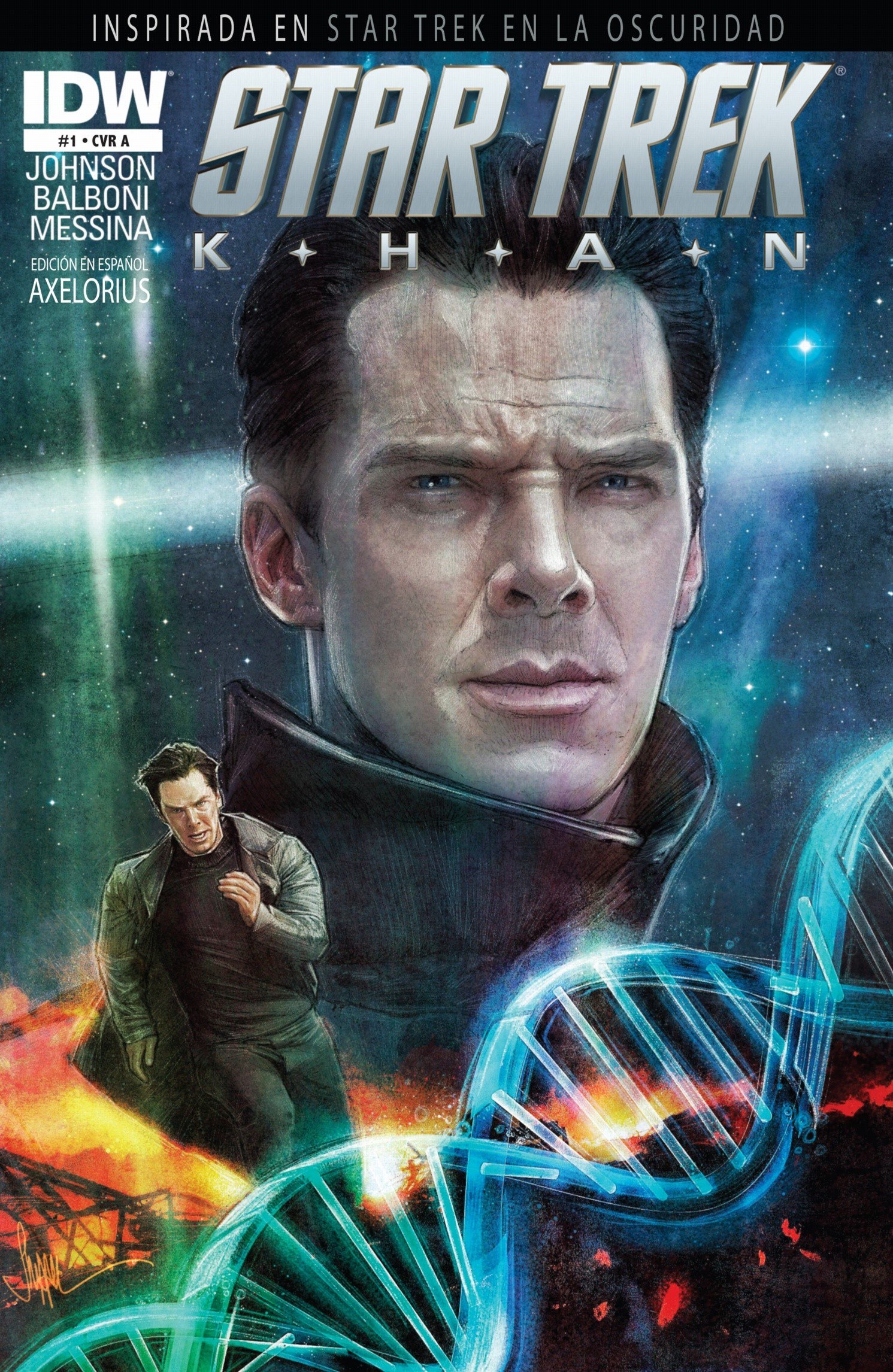 Portada ampliada de STAR TREK K+H+A+N