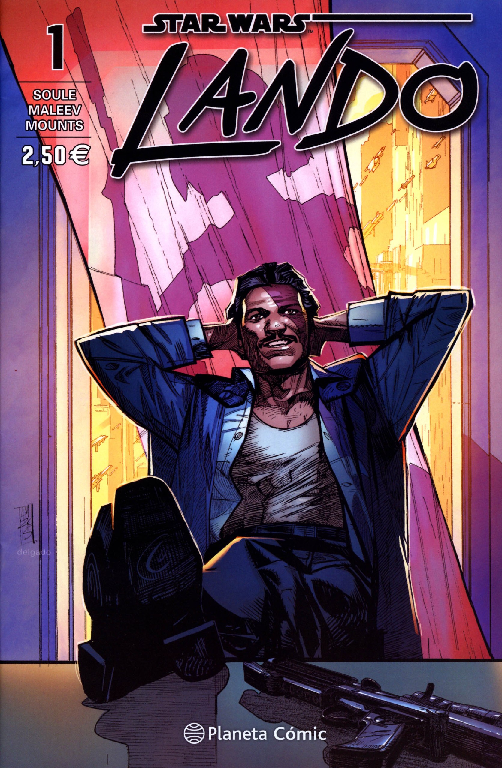 Portada ampliada de Lando