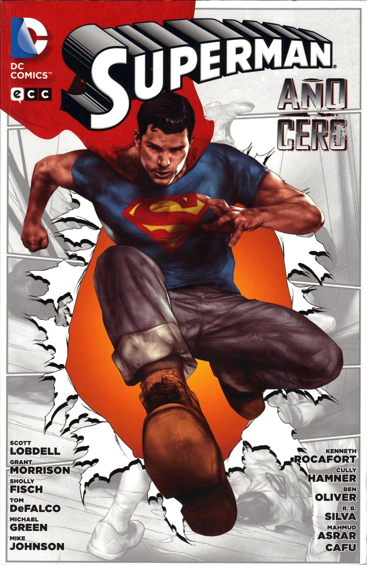 Portada ampliada de SUPERMAN AND GEO