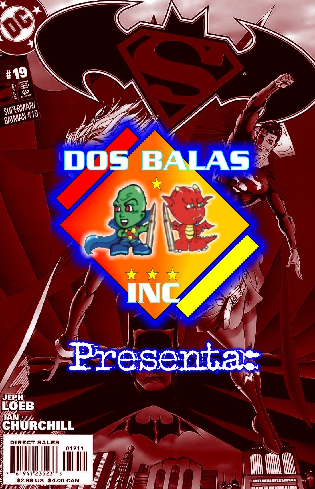 Portada ampliada de DOS BALAS INC Presentax