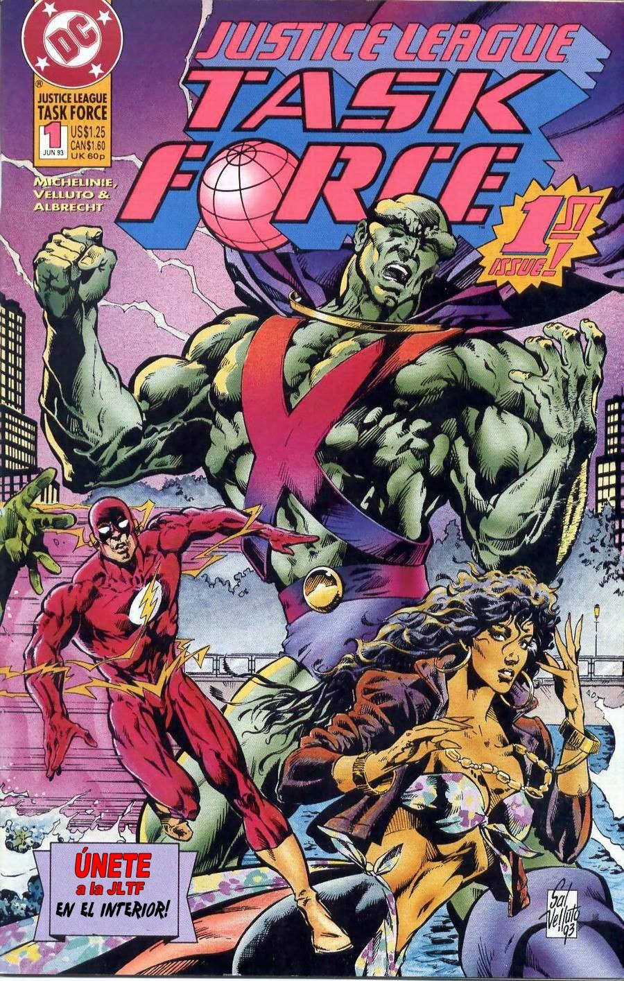 Portada ampliada de JUSTICE LEAGUE TASK FORCE