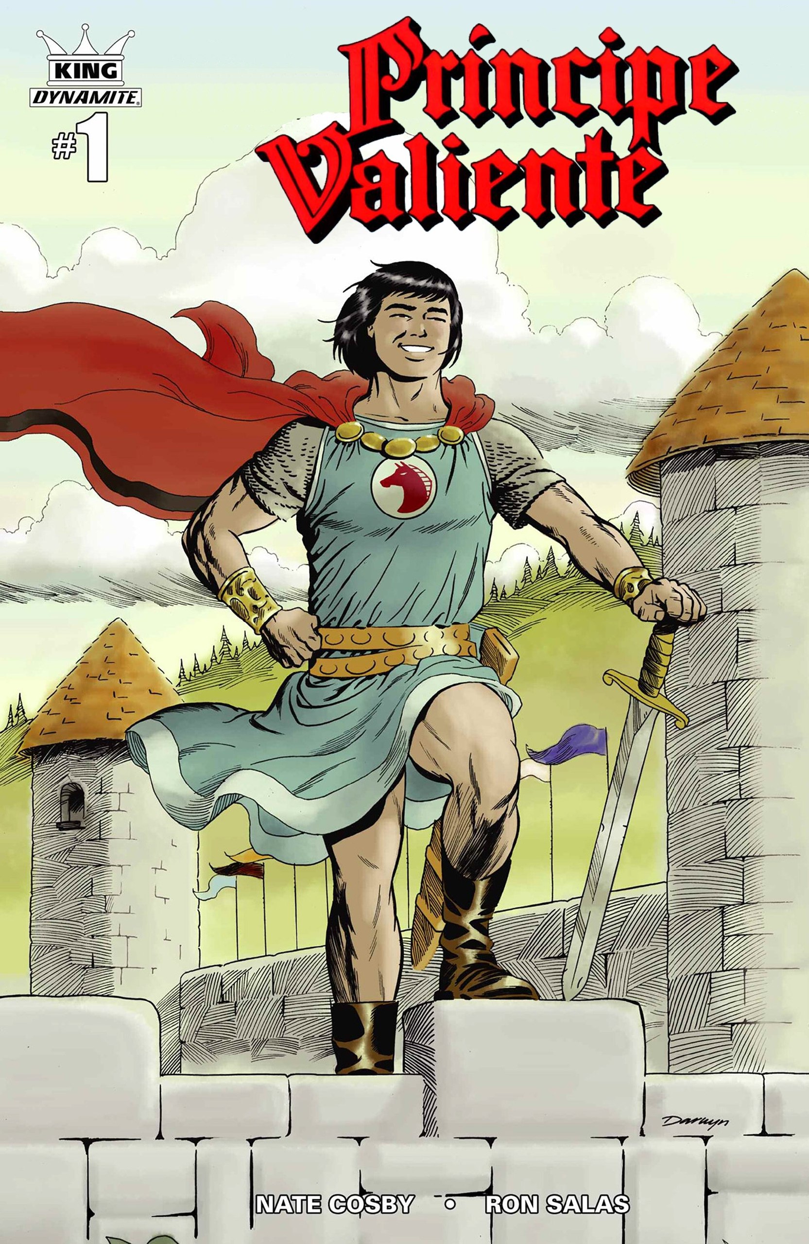 Portada ampliada de Principe Valiente