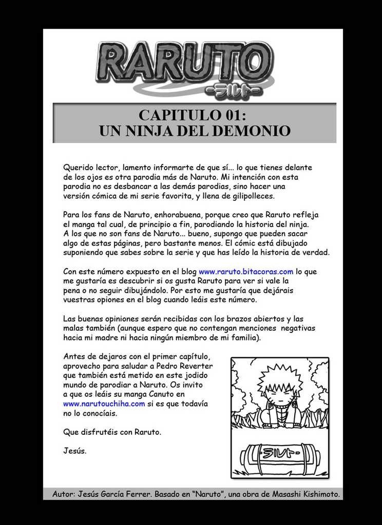 Portada ampliada de RARUTO