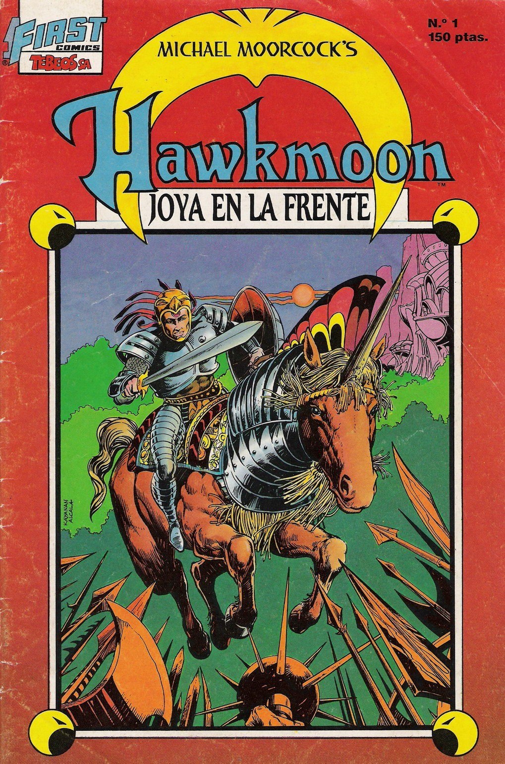 Portada ampliada de Hawkmoon