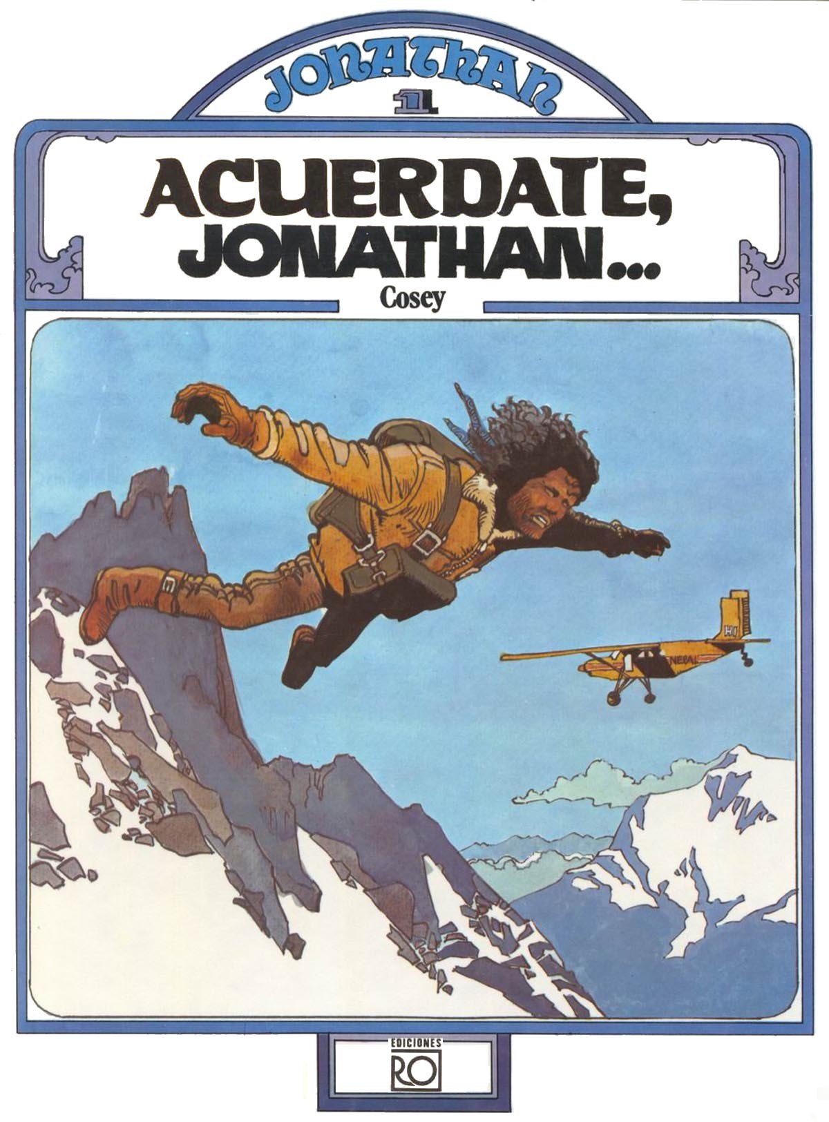 Portada ampliada de ACUERDATE, JONATHAN...