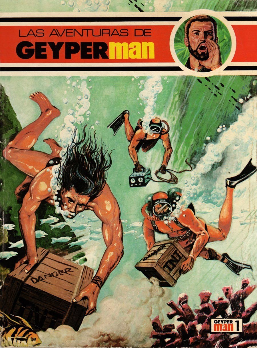 Portada ampliada de LAS AVENTURAS DE GEYPERman
