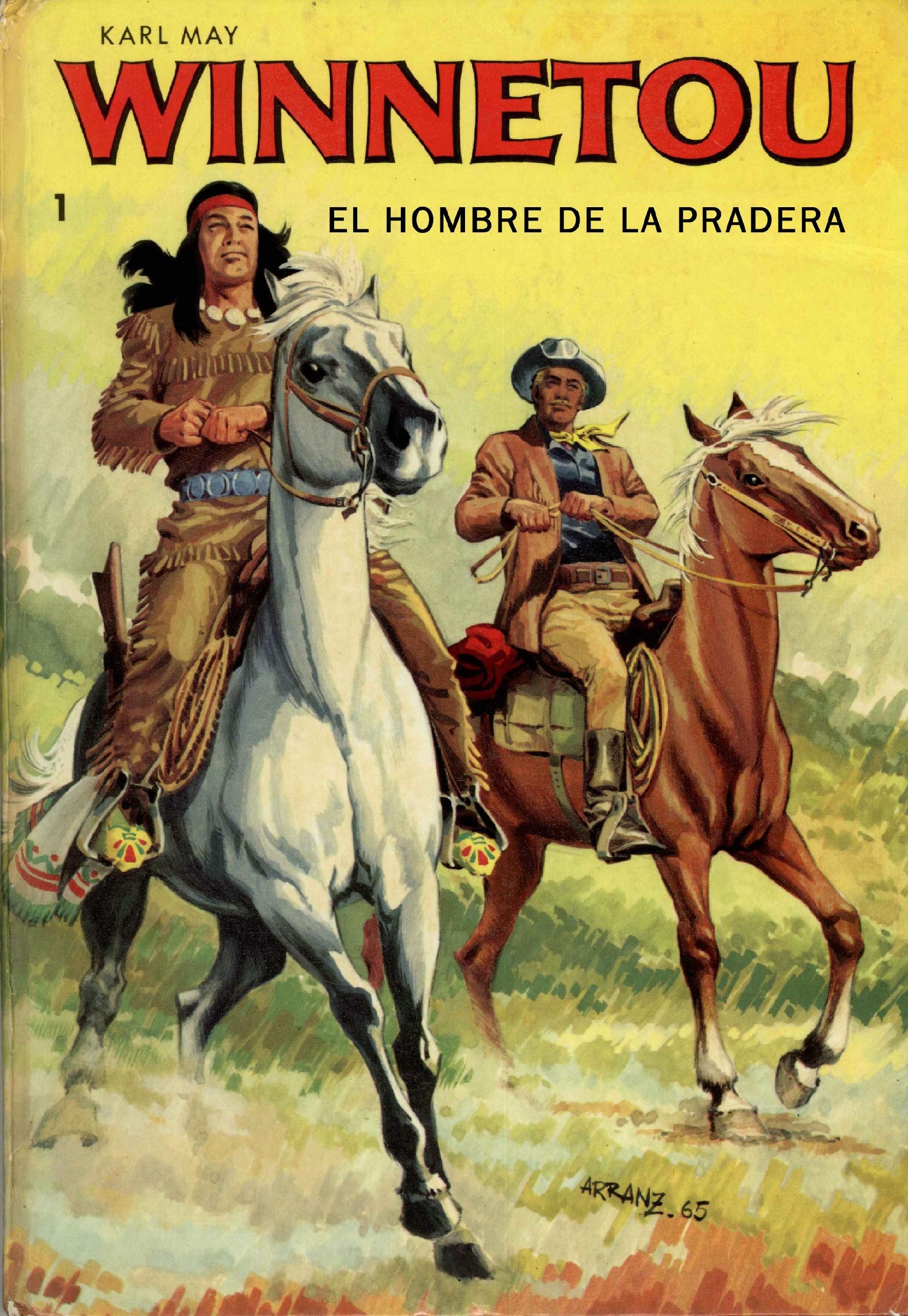 Portada ampliada de WINNETOU
