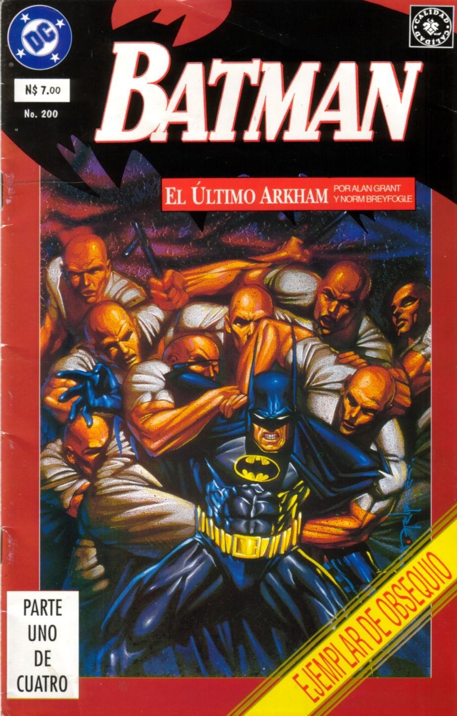 Portada ampliada de BATMAN