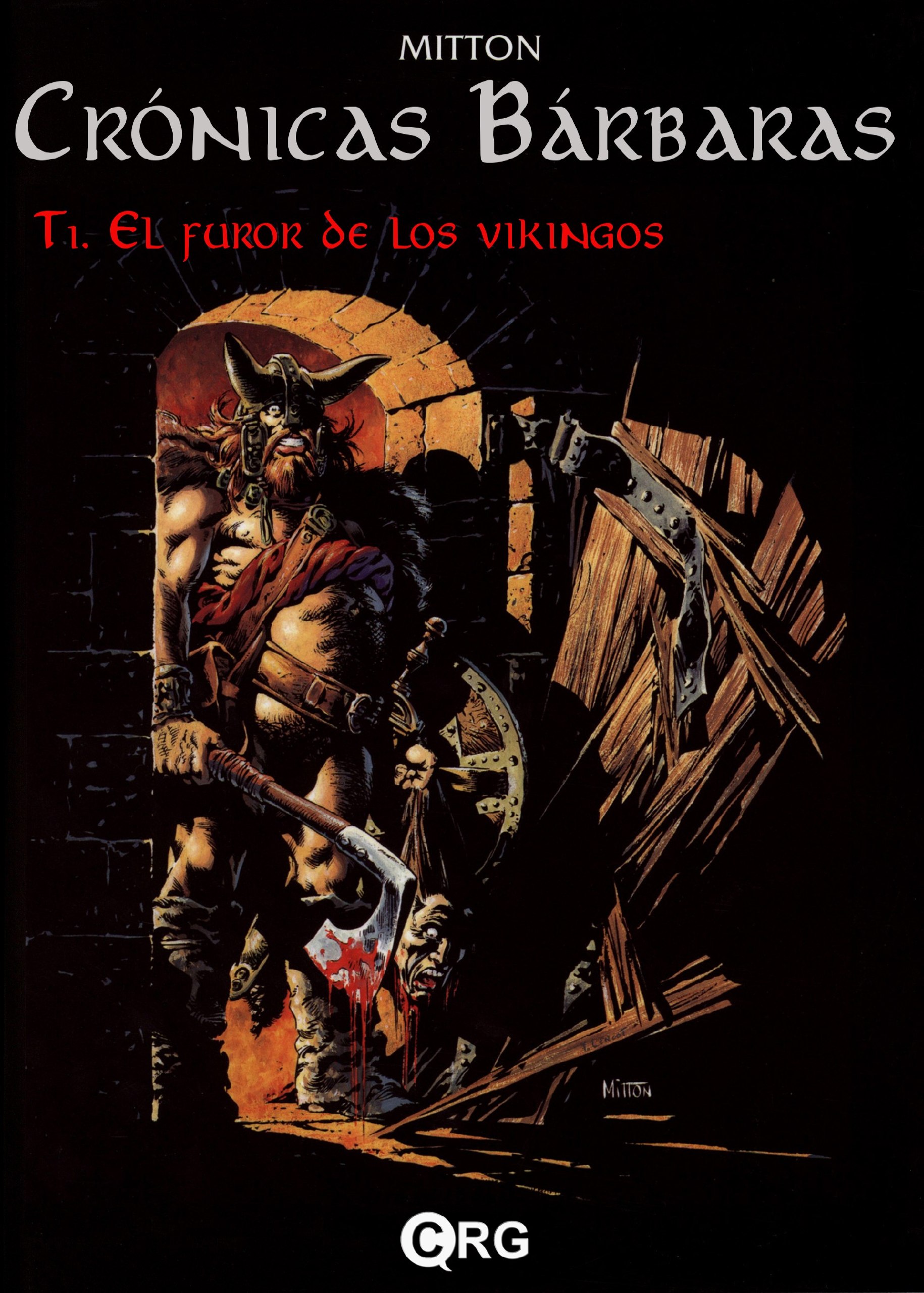 Portada ampliada de Crónicas Bárbaras