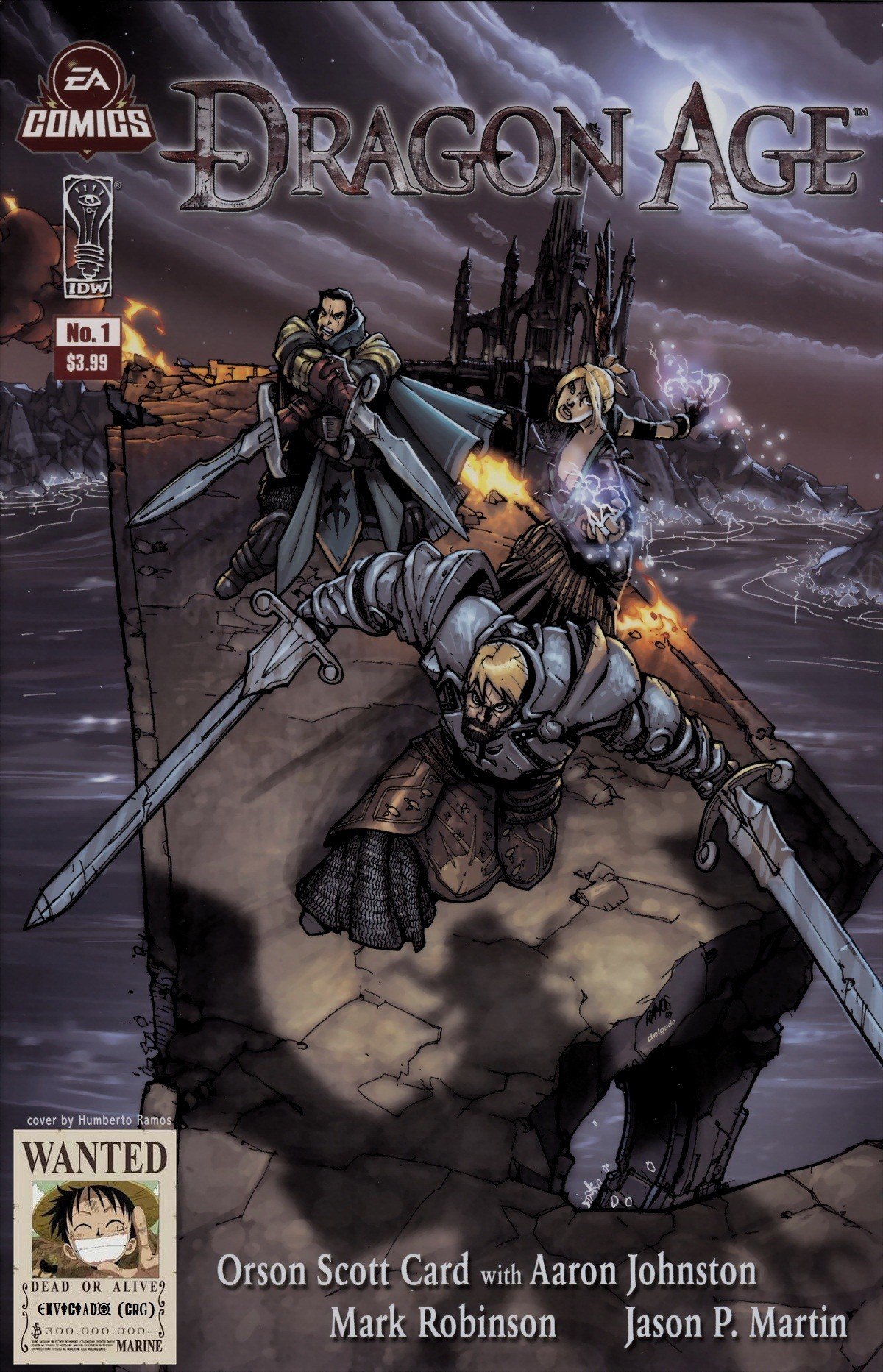Portada ampliada de DRAGON AGE