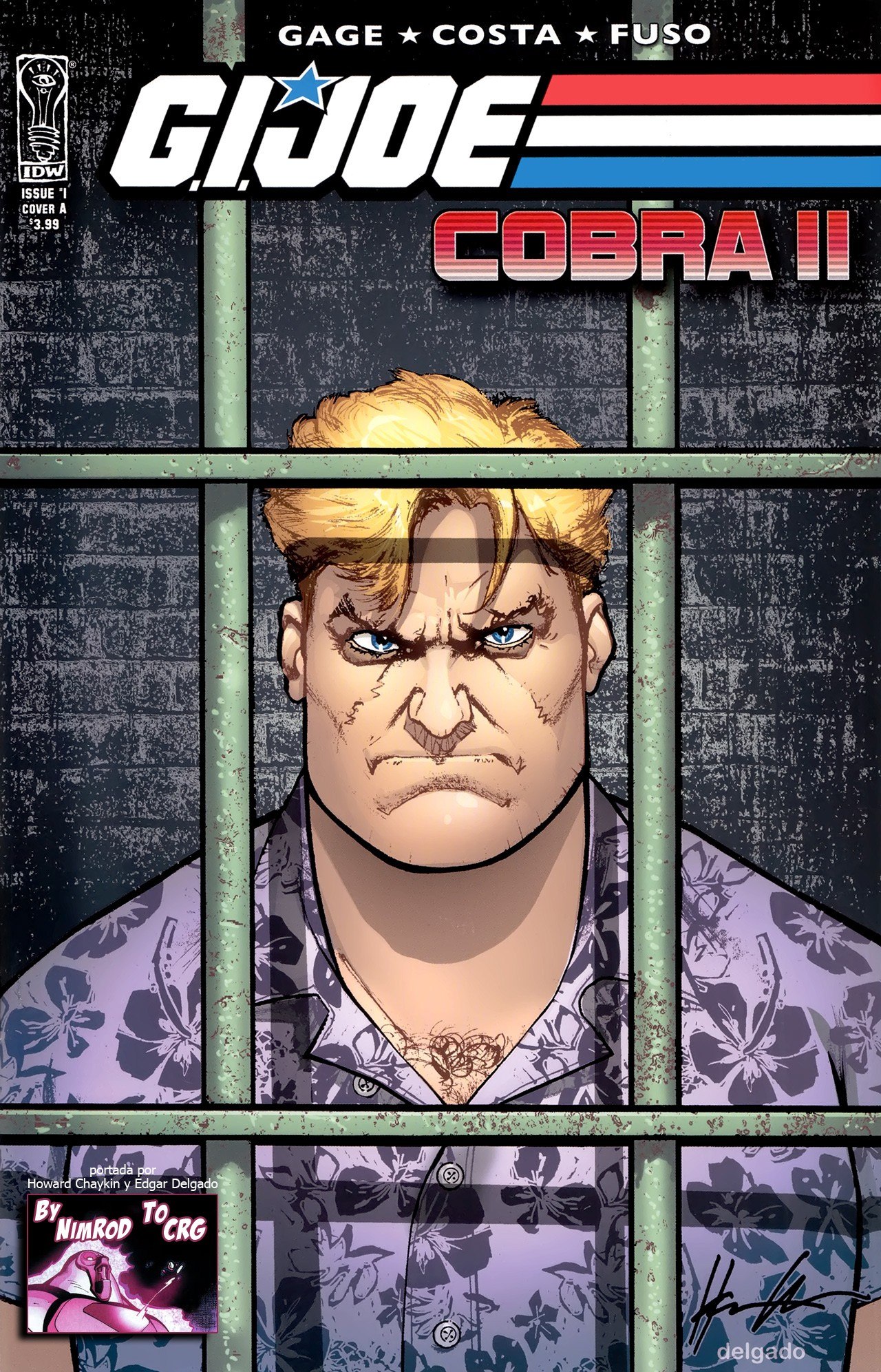 Portada ampliada de GIJOE COBRA II