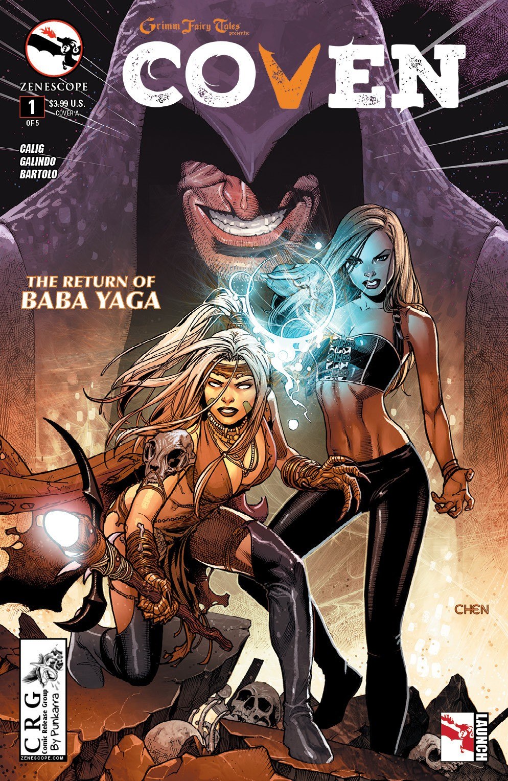 Portada ampliada de COVEN