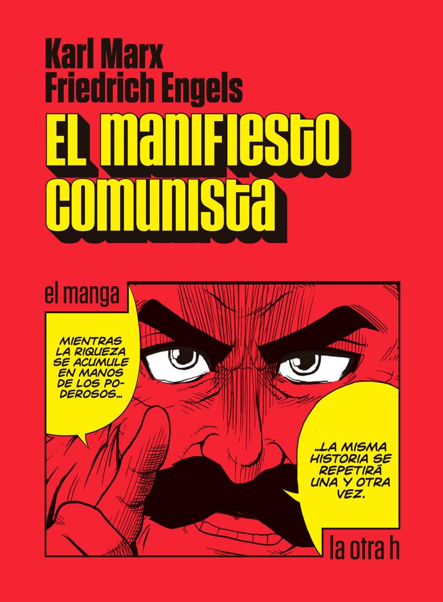 Portada ampliada de EL manifiesto comunista