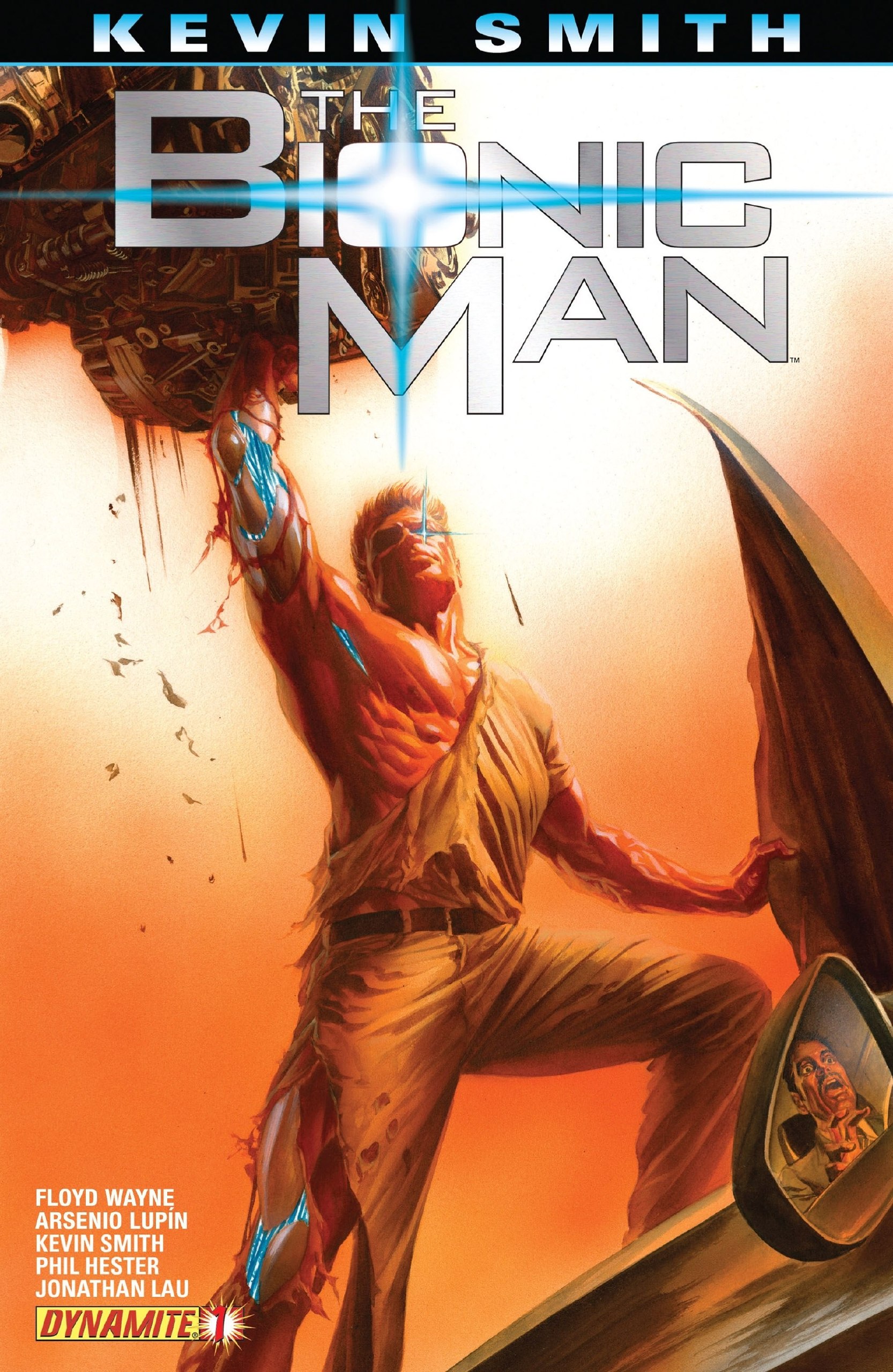 Portada ampliada de The Bionic Man