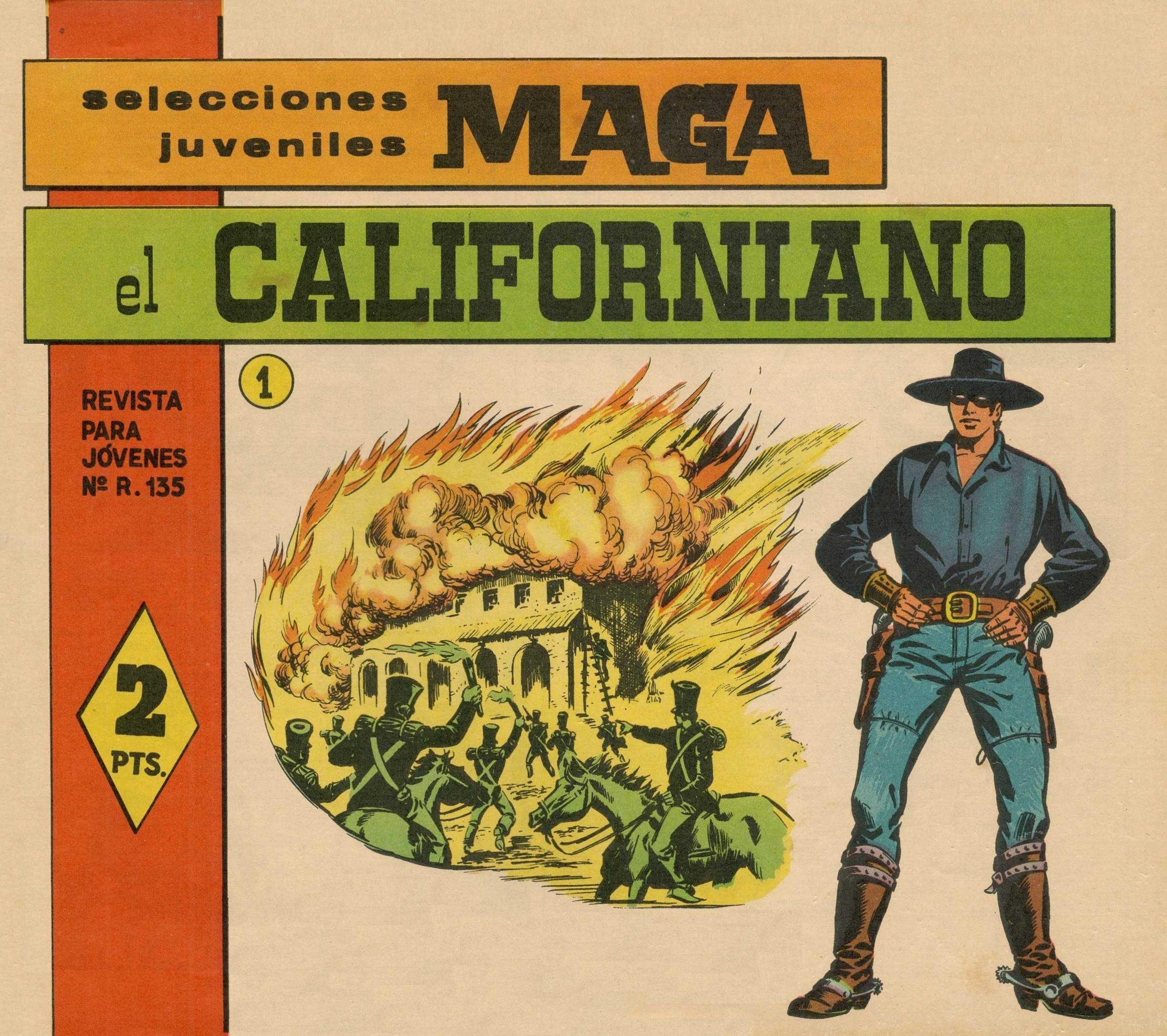 Portada ampliada de el CALIFORNIANO