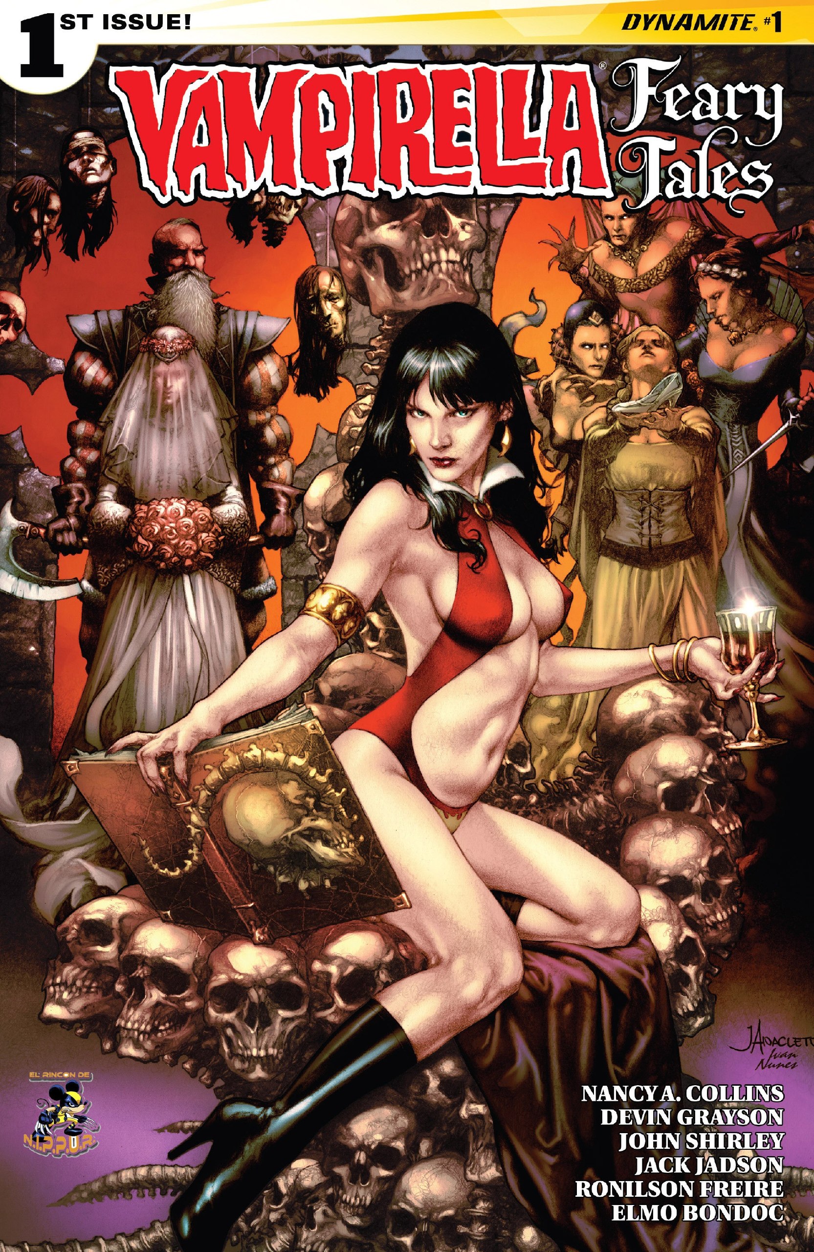 Portada ampliada de VAMPIRELLA Feary Tales