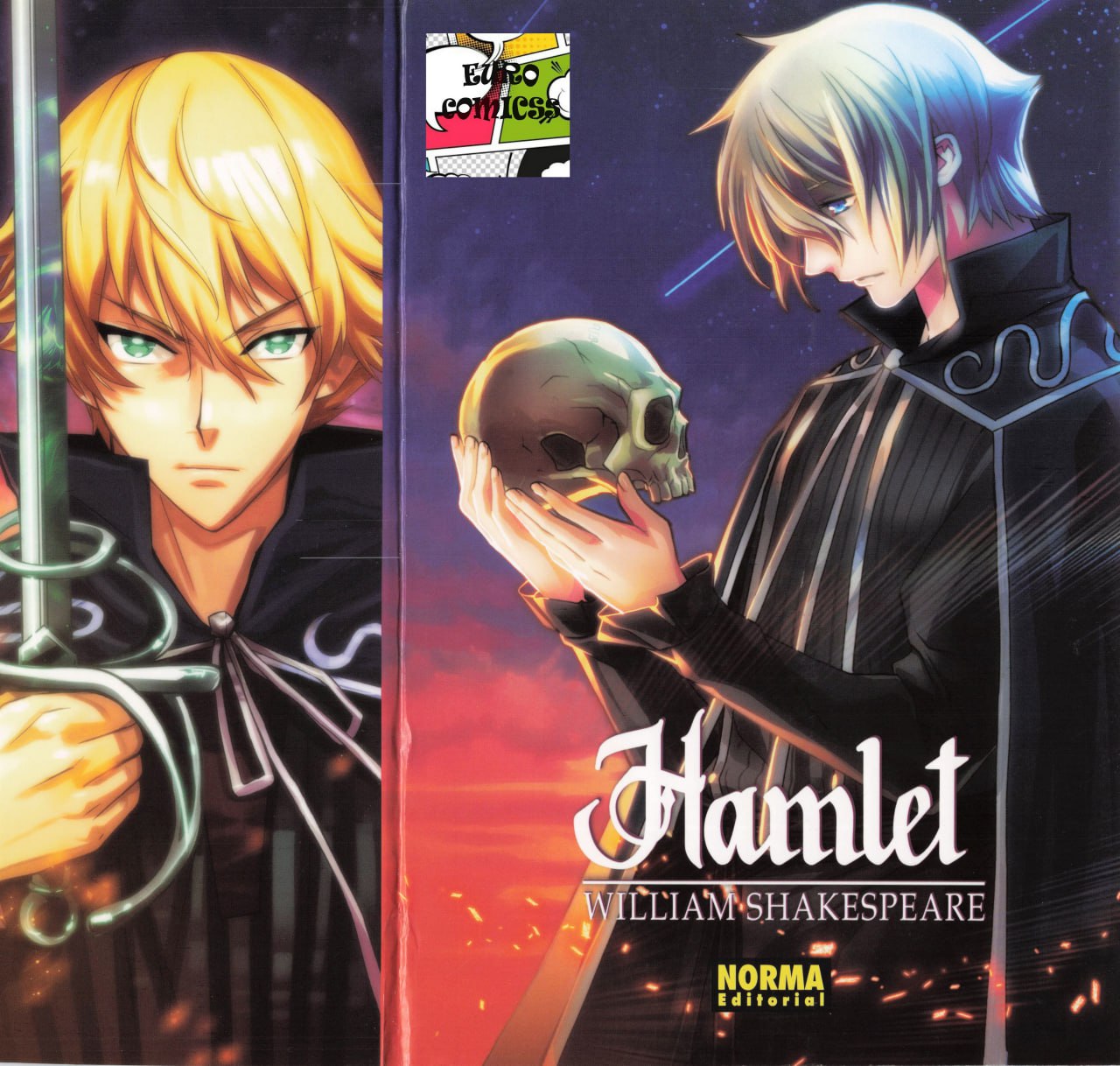 Portada ampliada de Hamlet