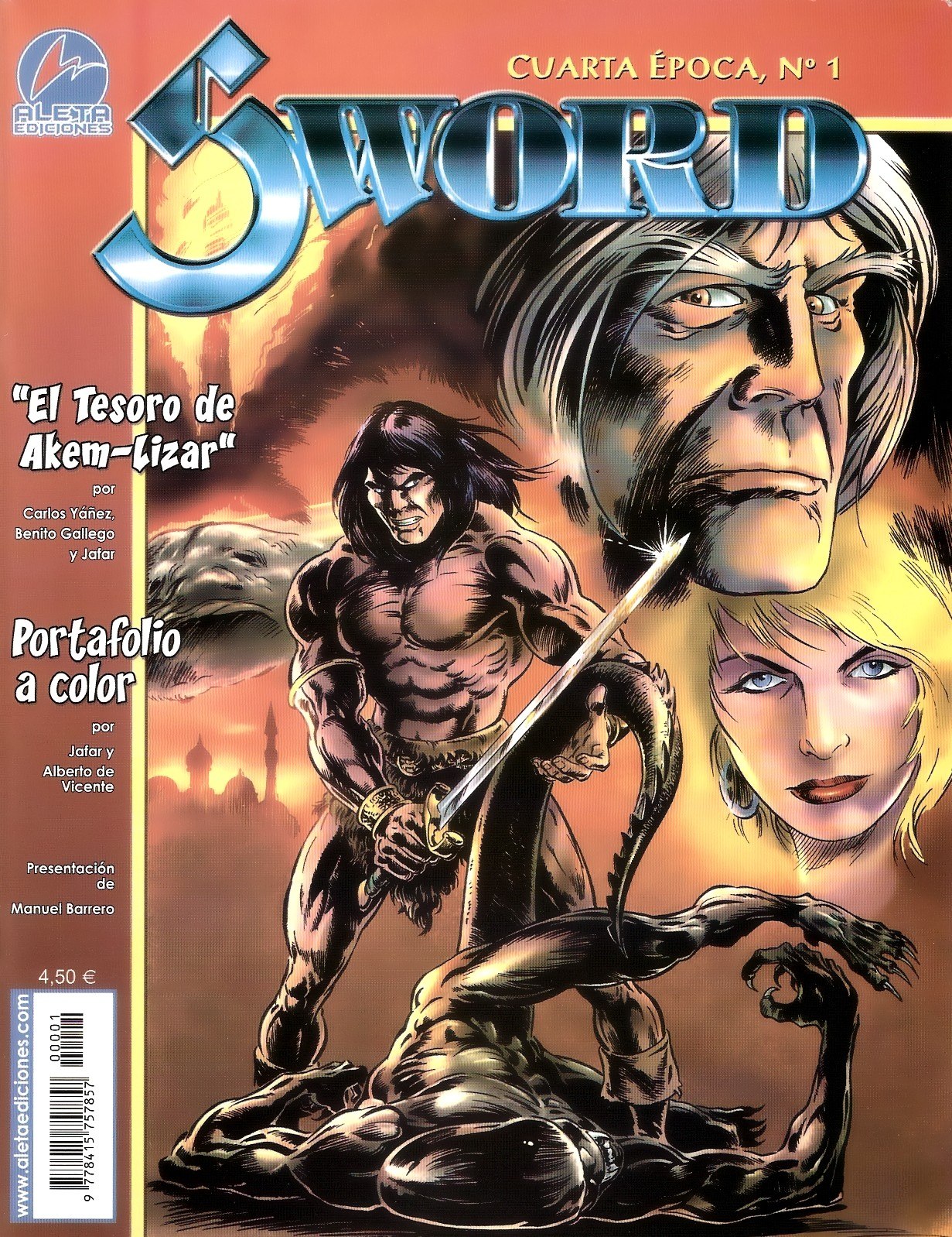 Portada ampliada de SWORD