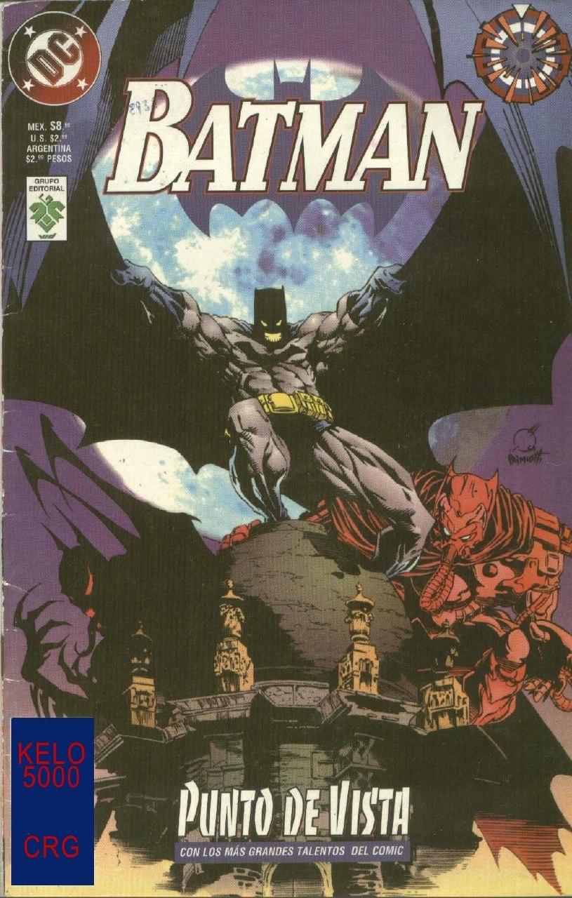 Portada ampliada de BATMAN